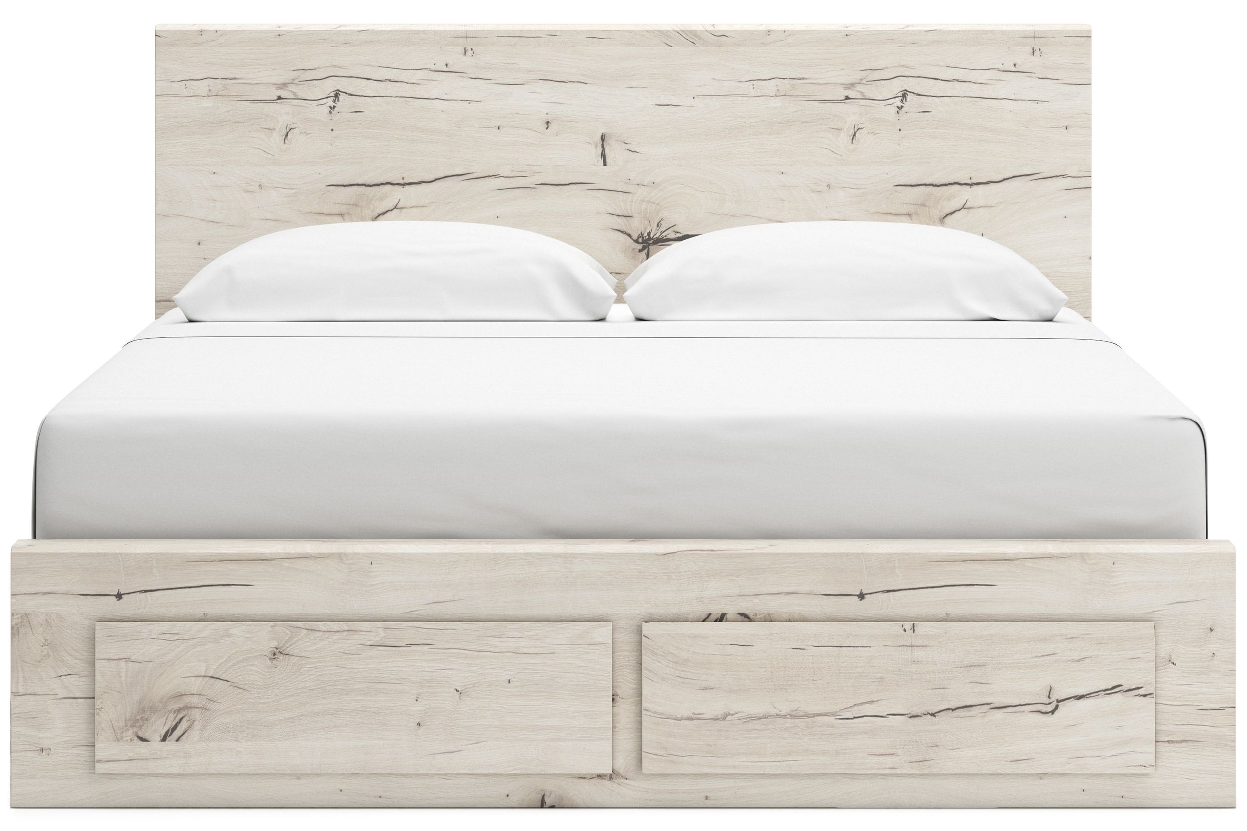 Lawroy MDF Panel Storage Bed w/6 Drawers, King Size