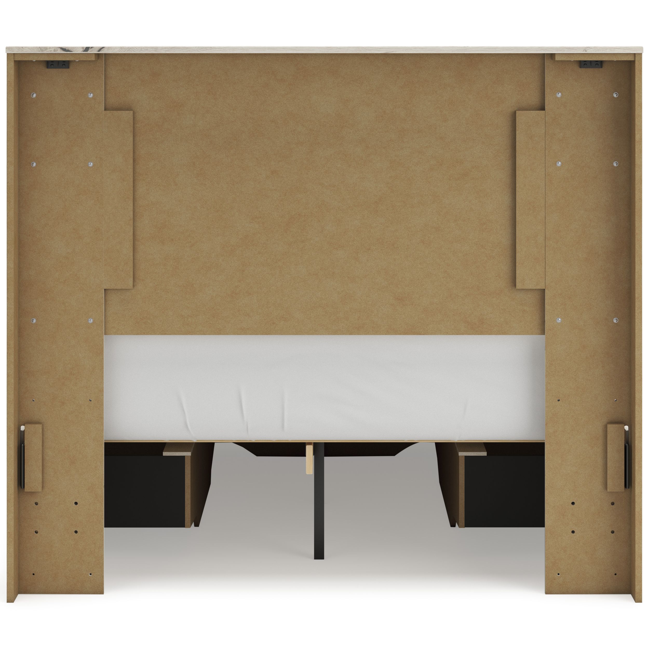 Lawroy MDF Panel Storage Bed w/6 Drawers, Queen Size