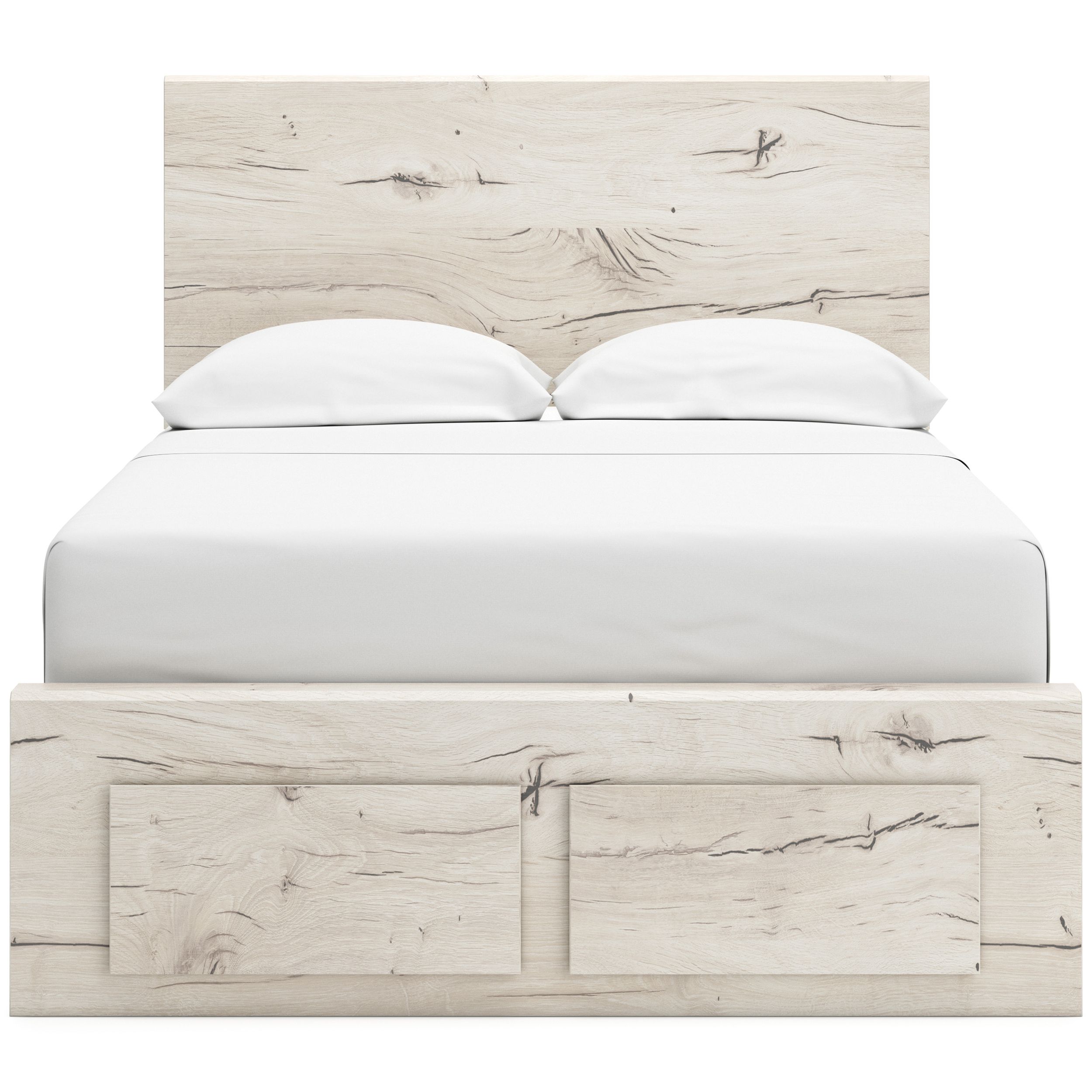 Lawroy MDF Panel Storage Bed w/6 Drawers, Queen Size