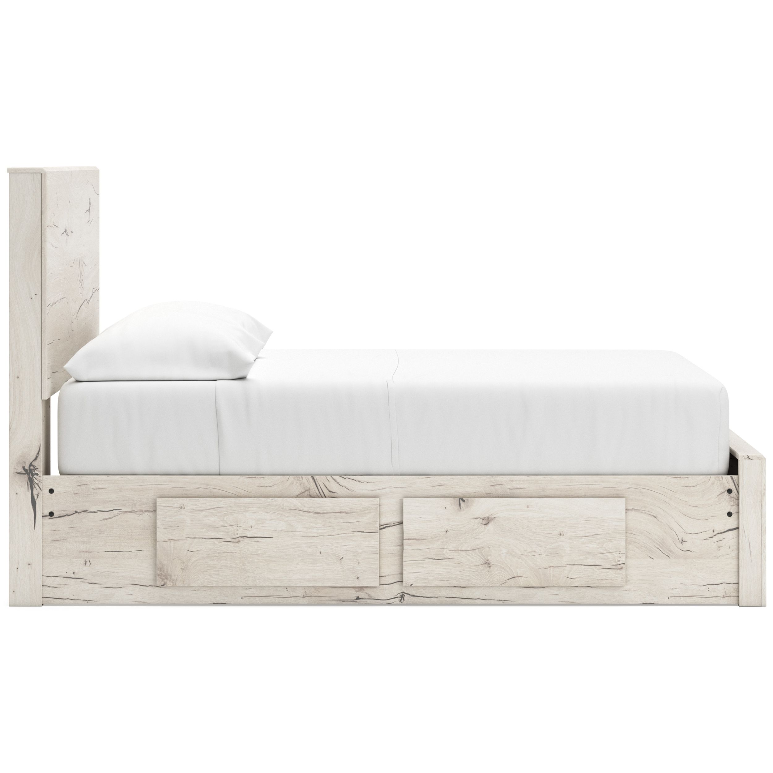 Lawroy MDF Panel Storage Bedroom Set w/6 Drawers
