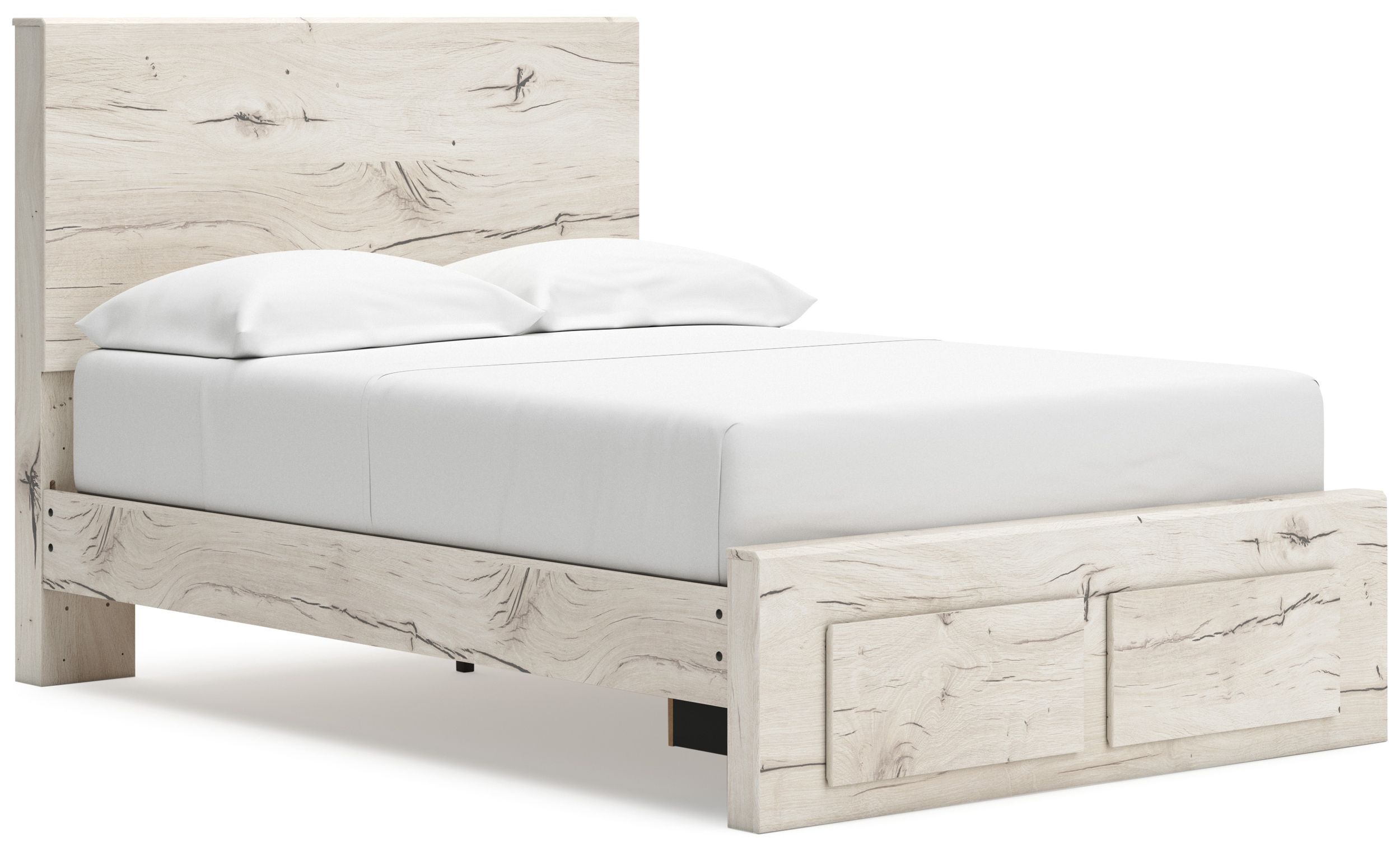 Lawroy MDF Panel Storage Bed w/2 Drawers