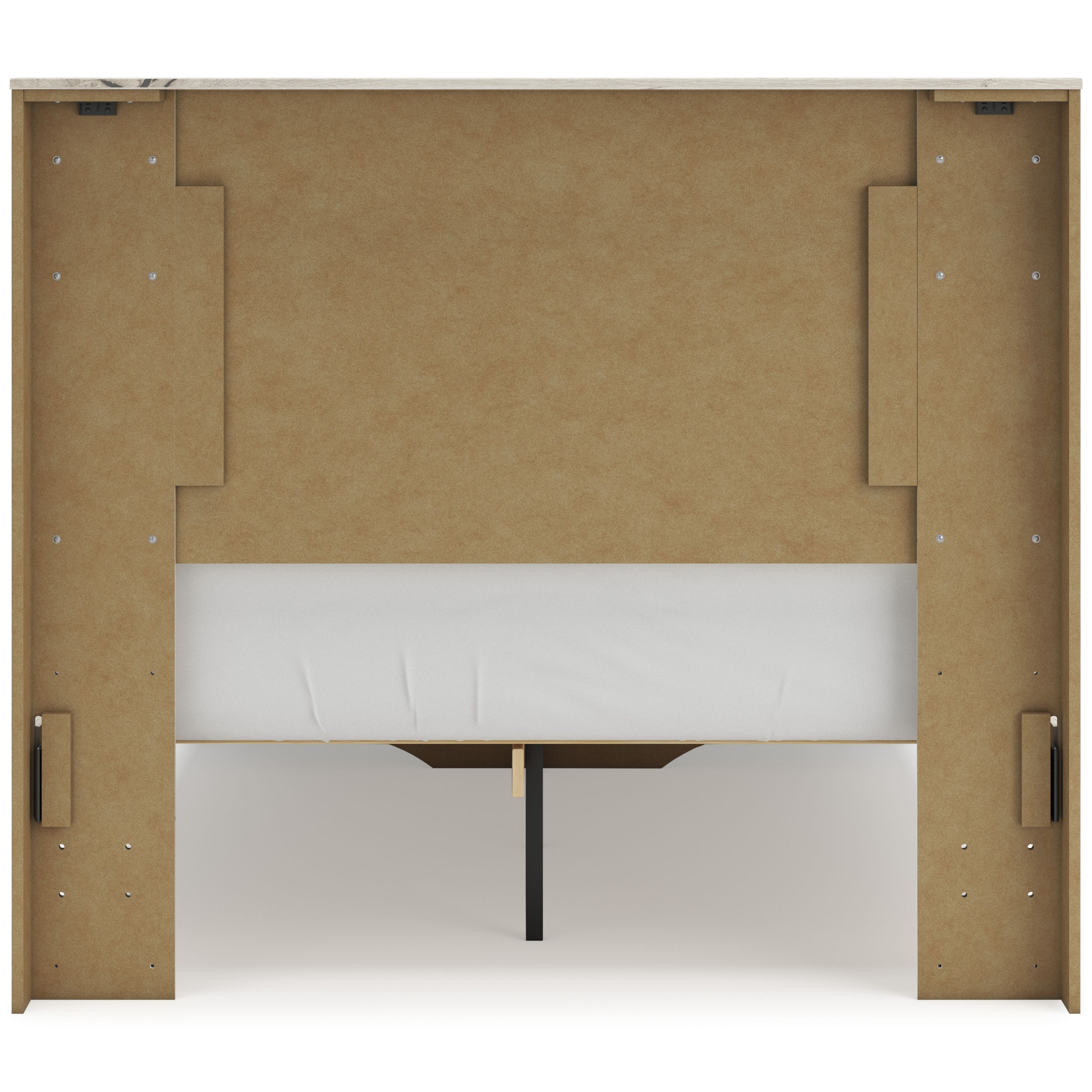 Lawroy MDF Panel Storage Bed w/2 Drawers