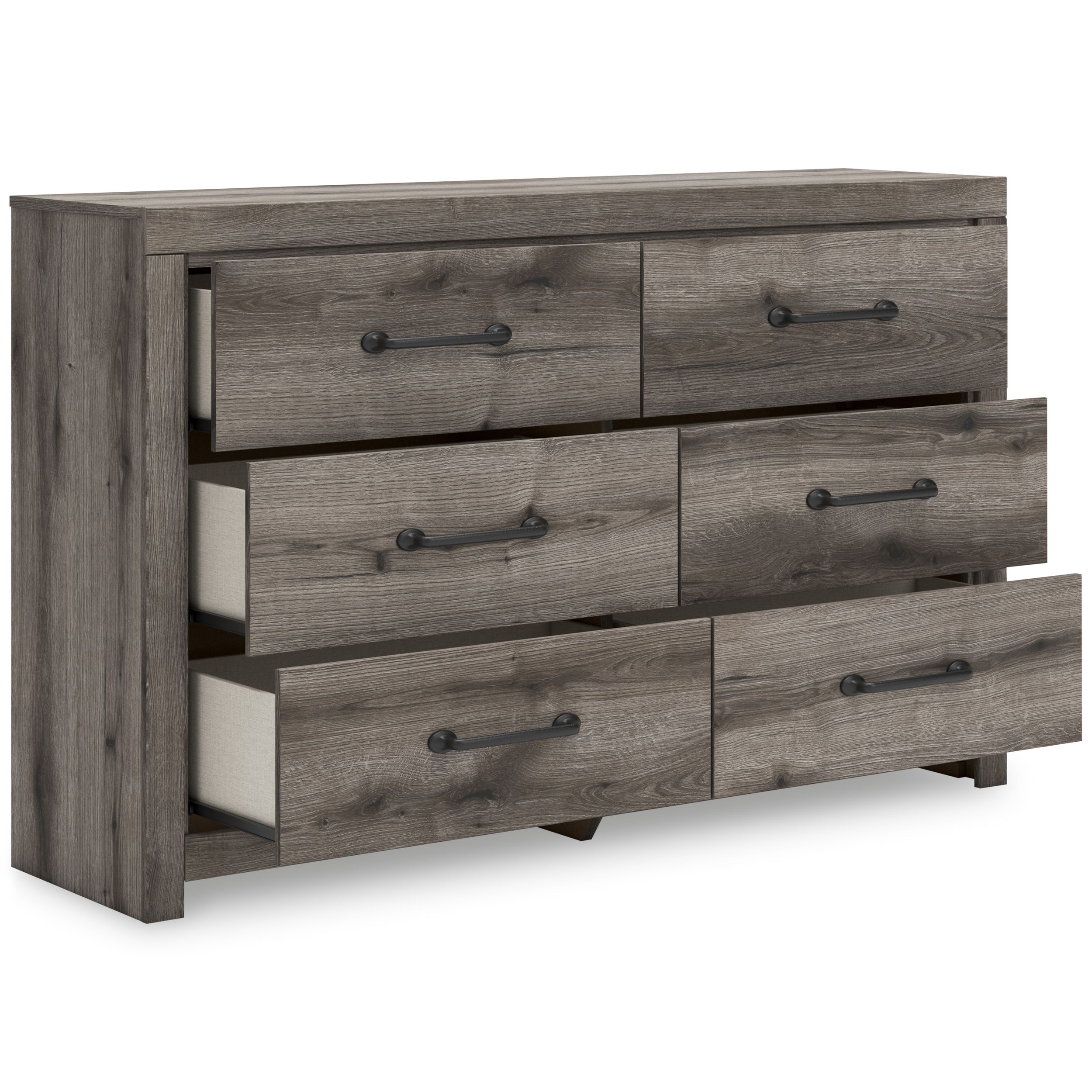 Graystorm MDF Panel Storage Bedroom Set w/4 Drawers