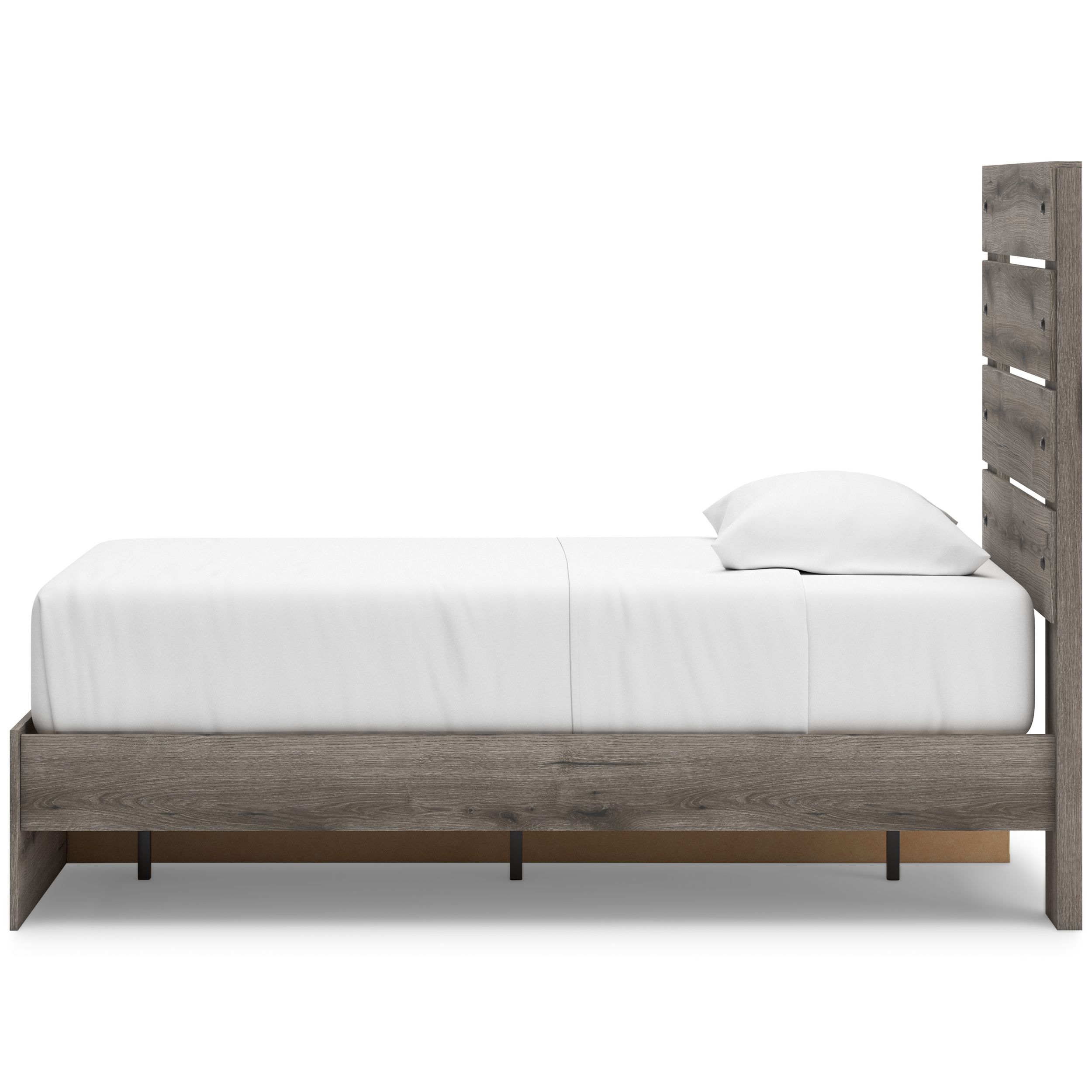 Graystorm MDF Panel Storage Bed w/2 Side Drawers, Twin Size
