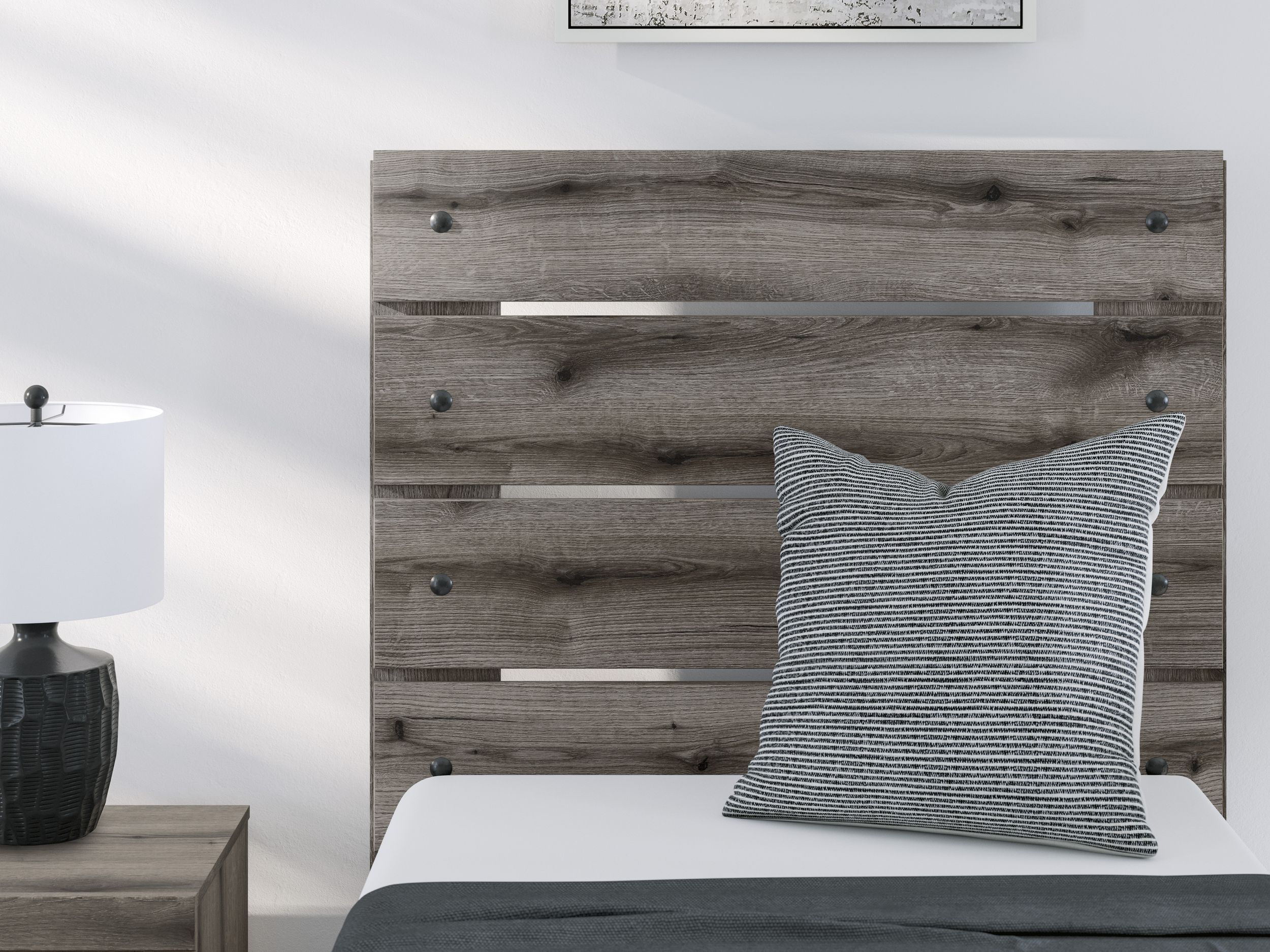 Graystorm MDF Panel Storage Bed w/4 Drawers