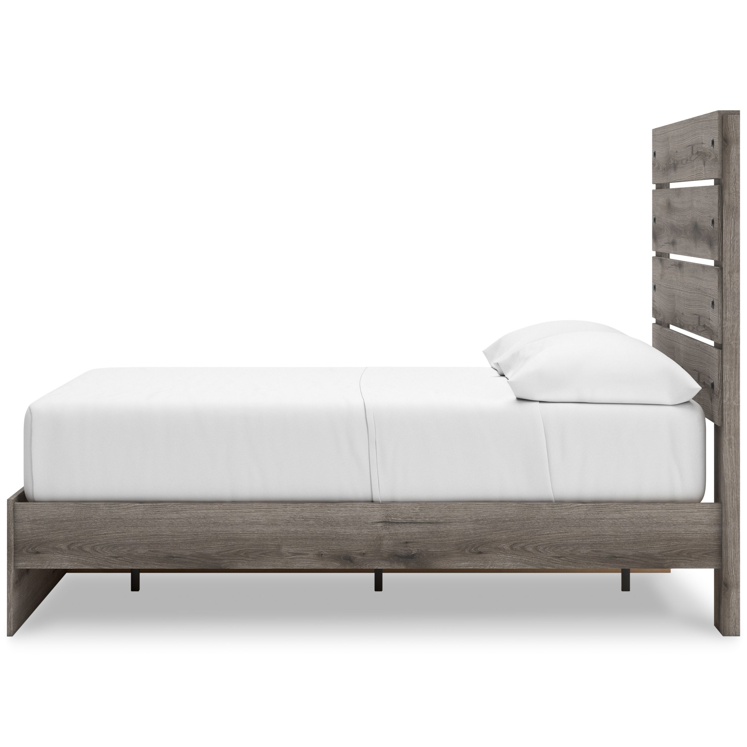 Graystorm MDF Panel Storage Bed w/2 Side Drawers, Queen Size