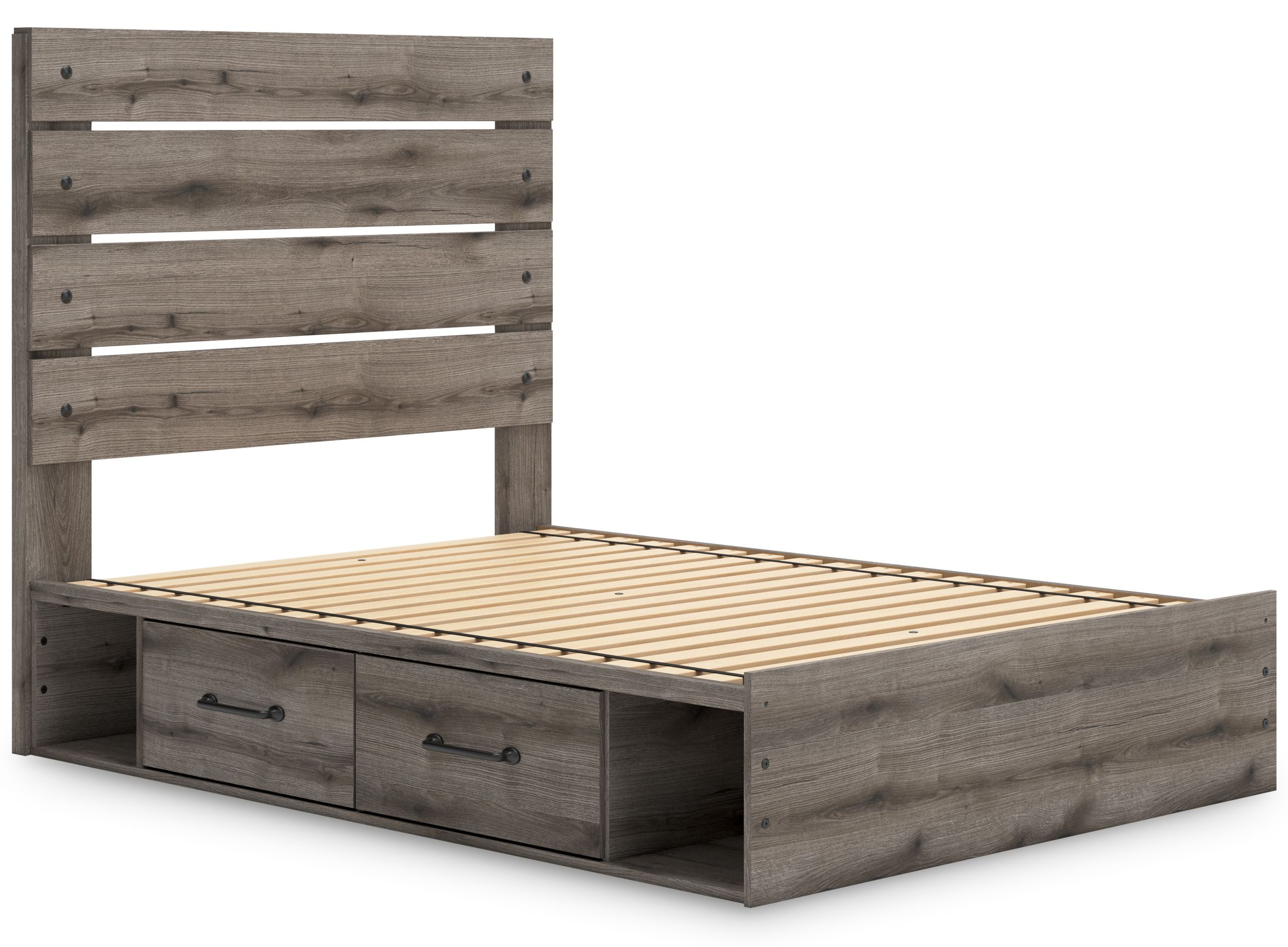 Graystorm MDF Panel Storage Bedroom Set w/4 Drawers