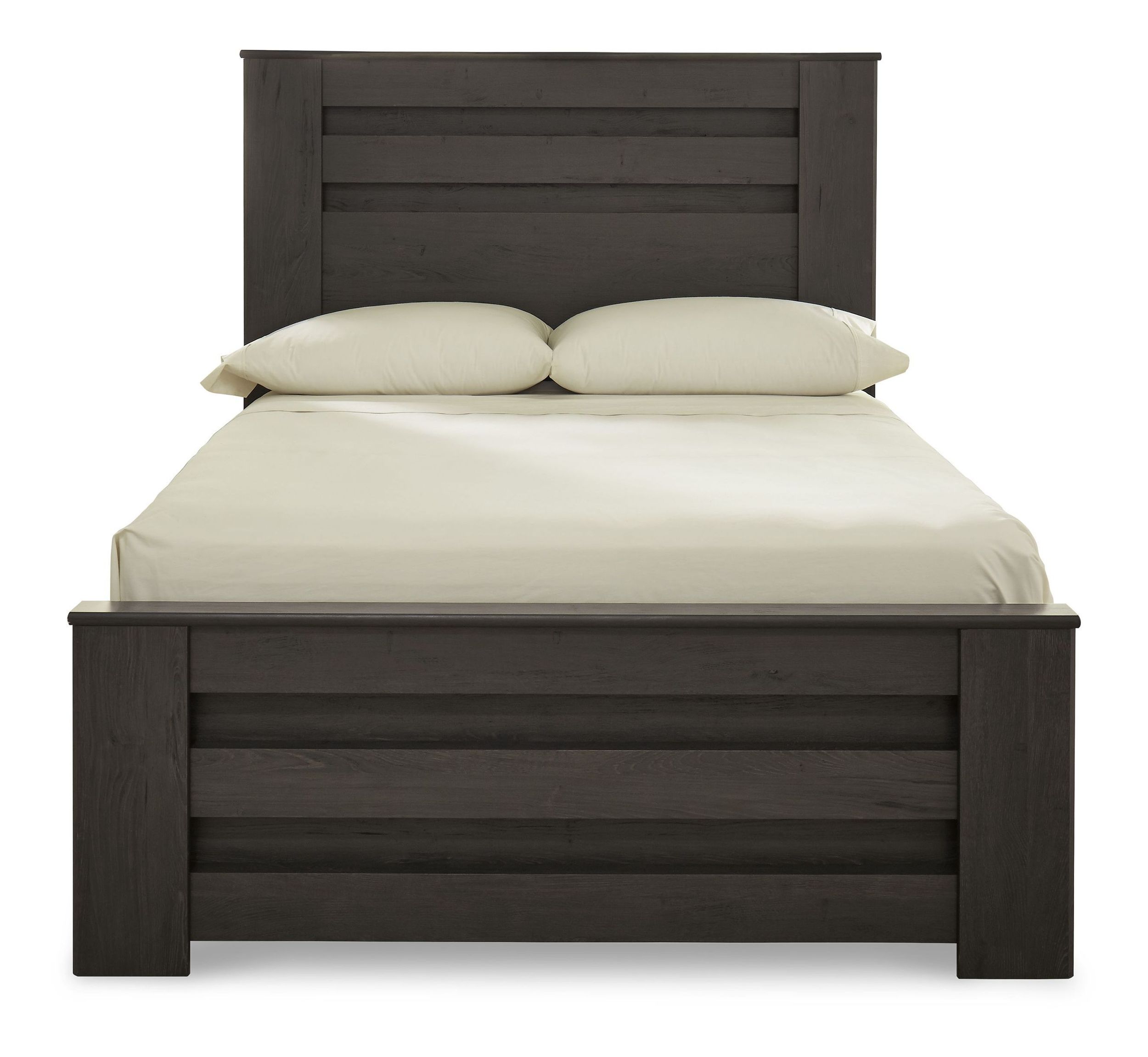 Brinxton MDF/Wood Veneer Panel Bed, King Size
