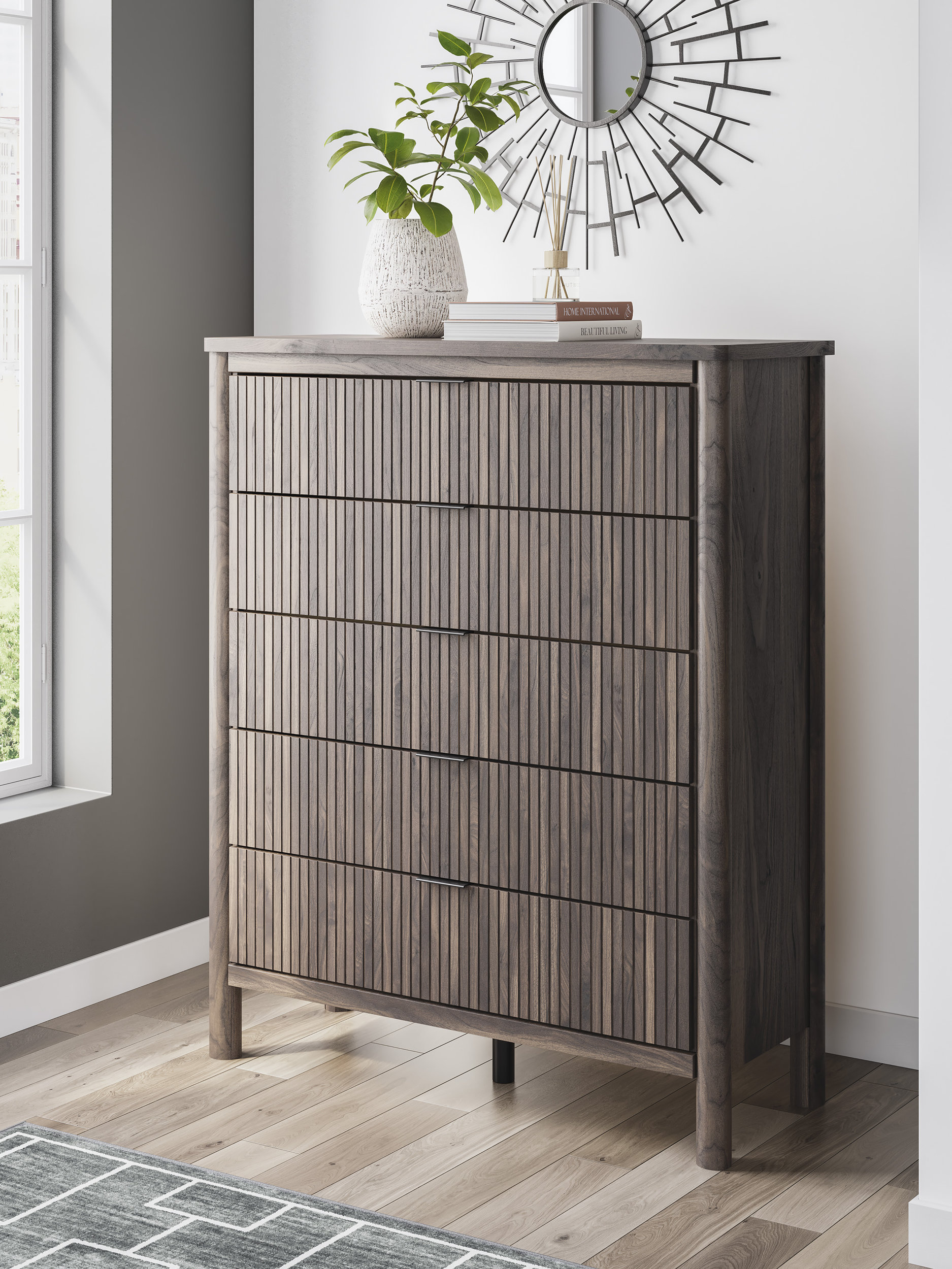 Pamytta Polyester/MDF Panel Bedroom Set