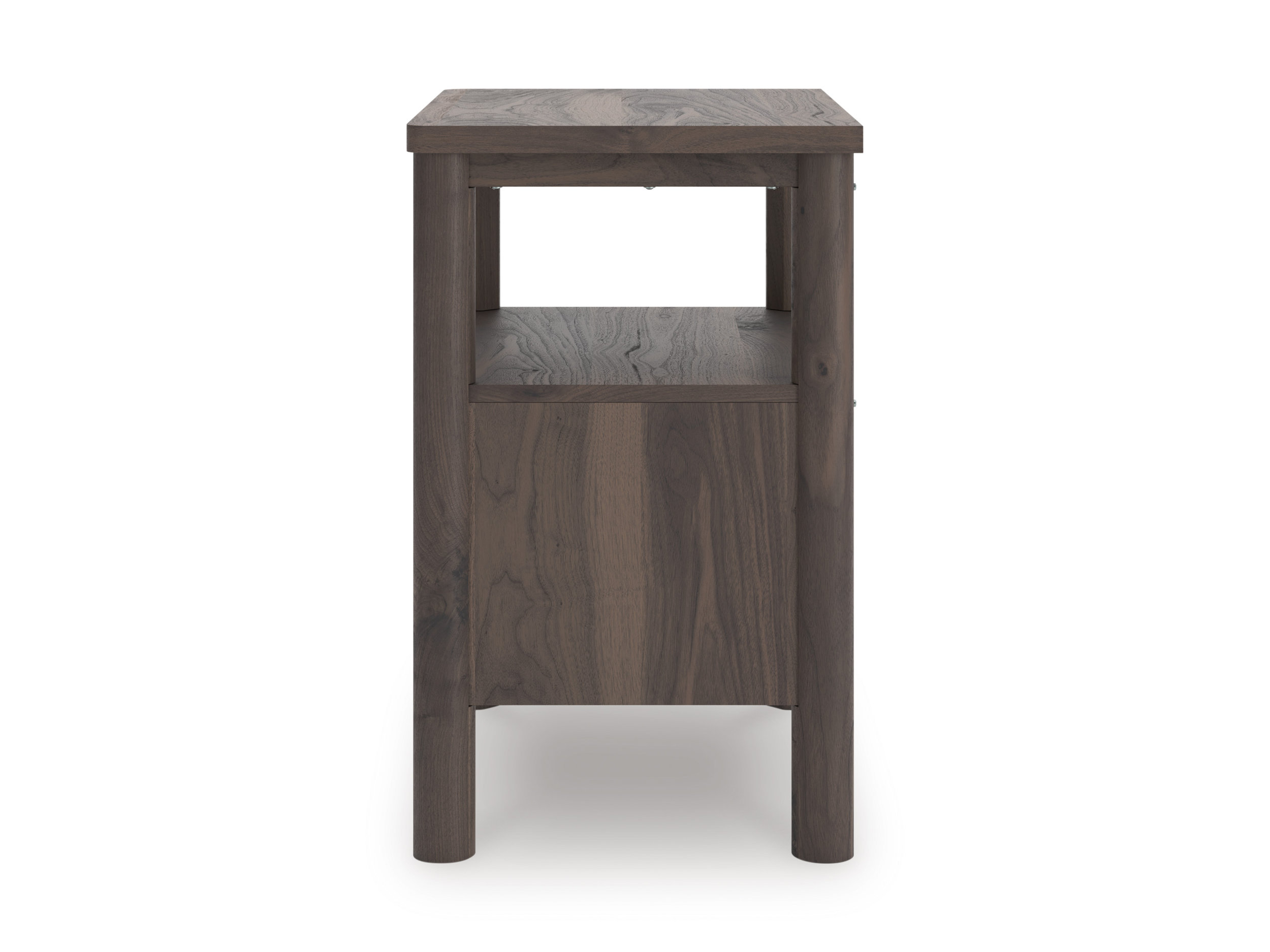 Pamytta MDF Night Stand w/Drawer & Open Shelf
