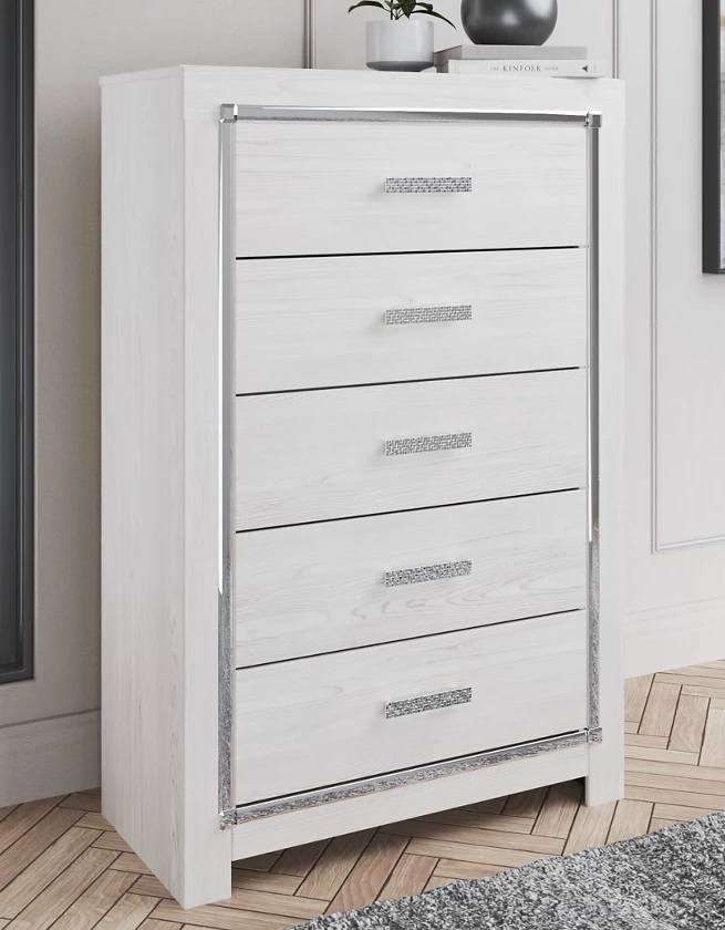 Altyra Wood Chest w/5 Drawers
