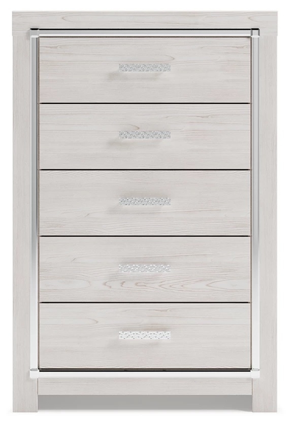 Altyra Wood Chest w/5 Drawers