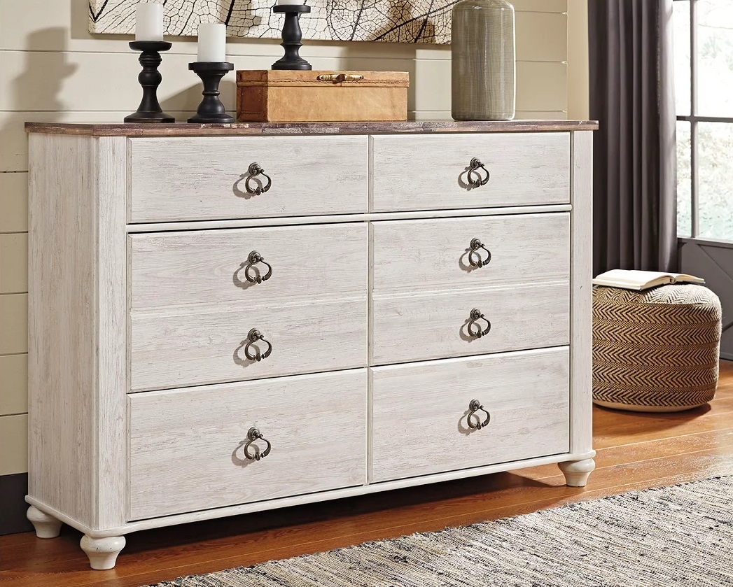 Willowton SM Wood Bedroom Set