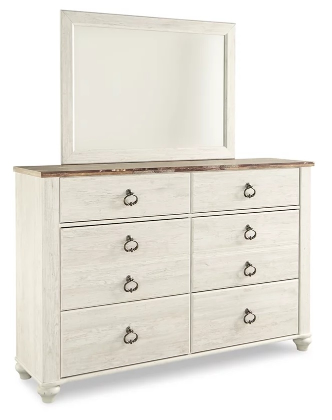 Willowton SM Wood Bedroom Set