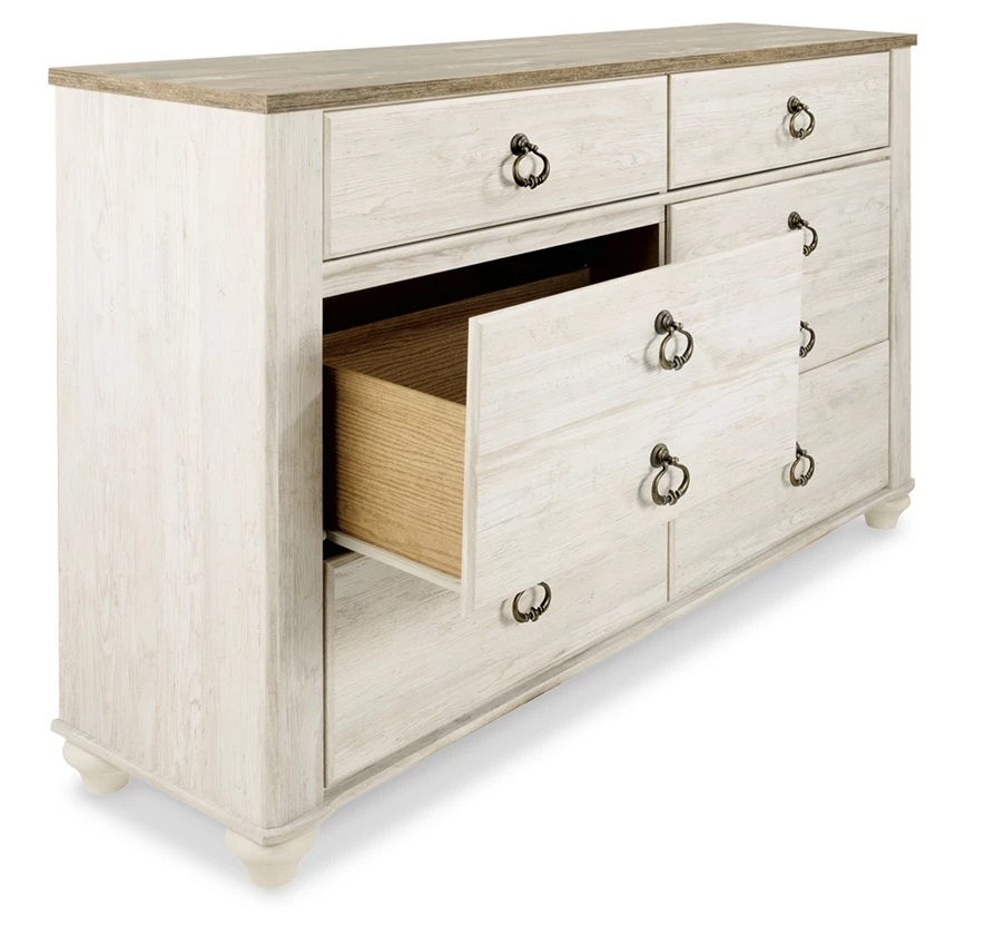 Willowton SM Wood Bedroom Set