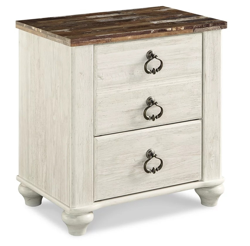 Willowton SM Wood Bedroom Set