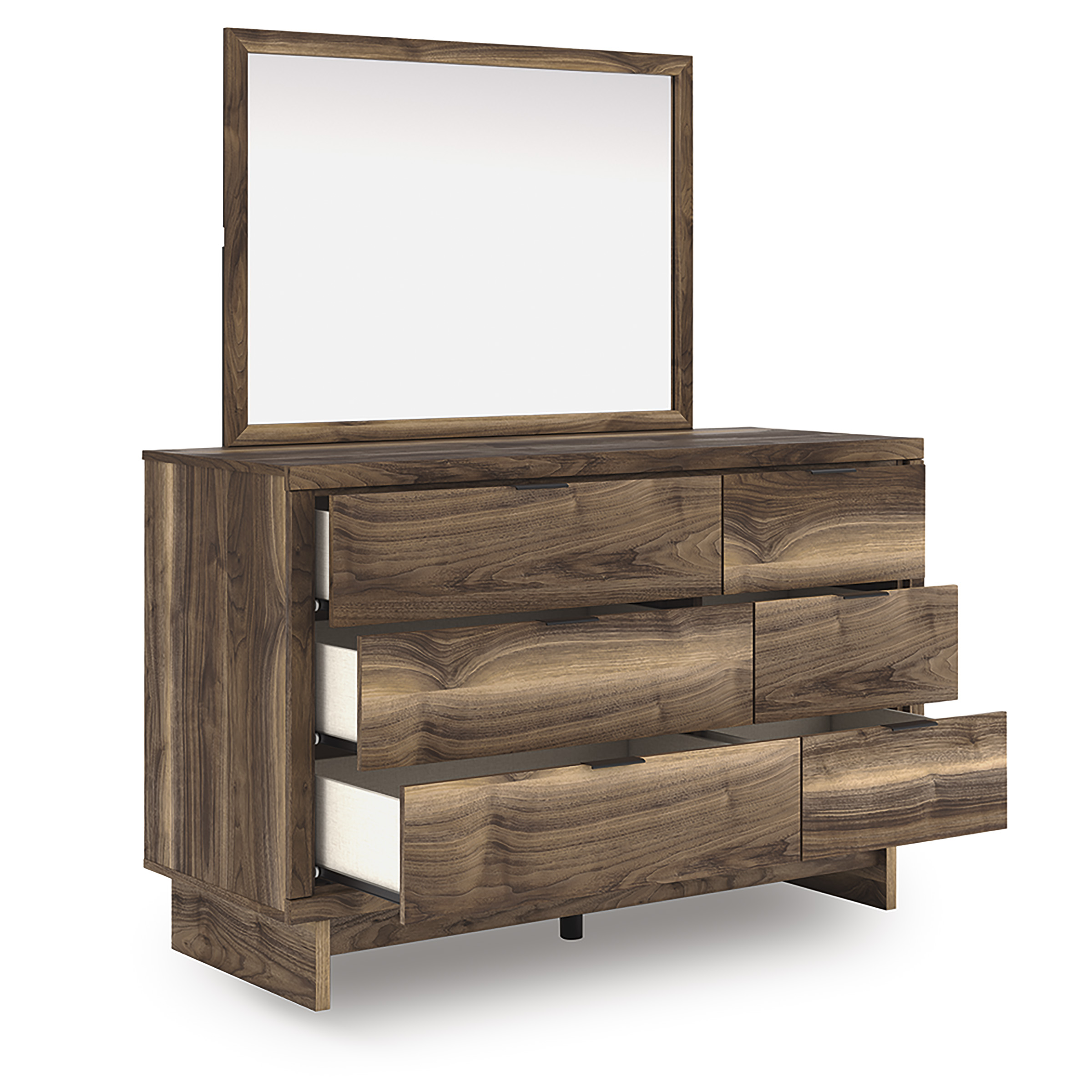 Chirason Wood Panel Bedroom Set