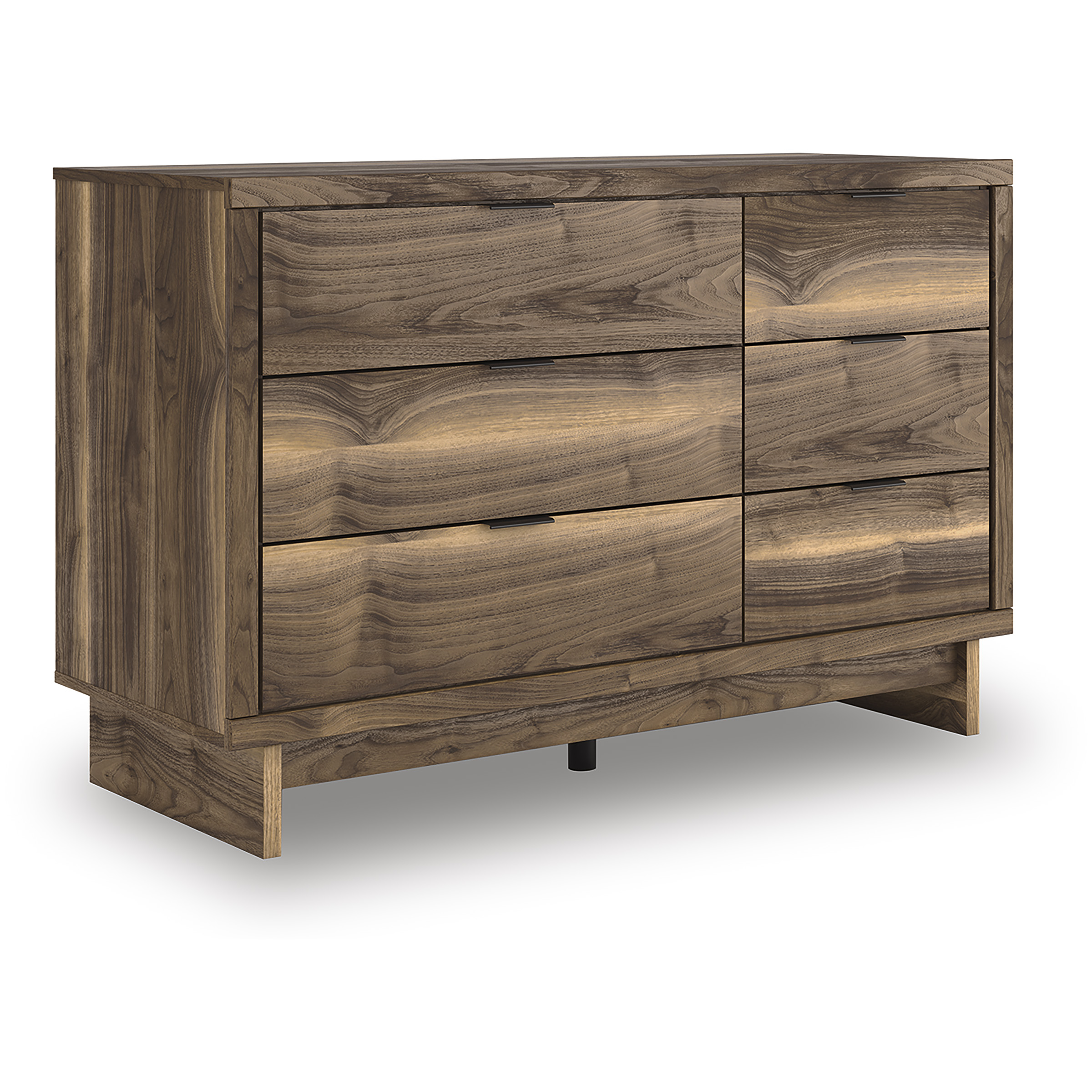 Six Drawer Dresser Chirason Brown