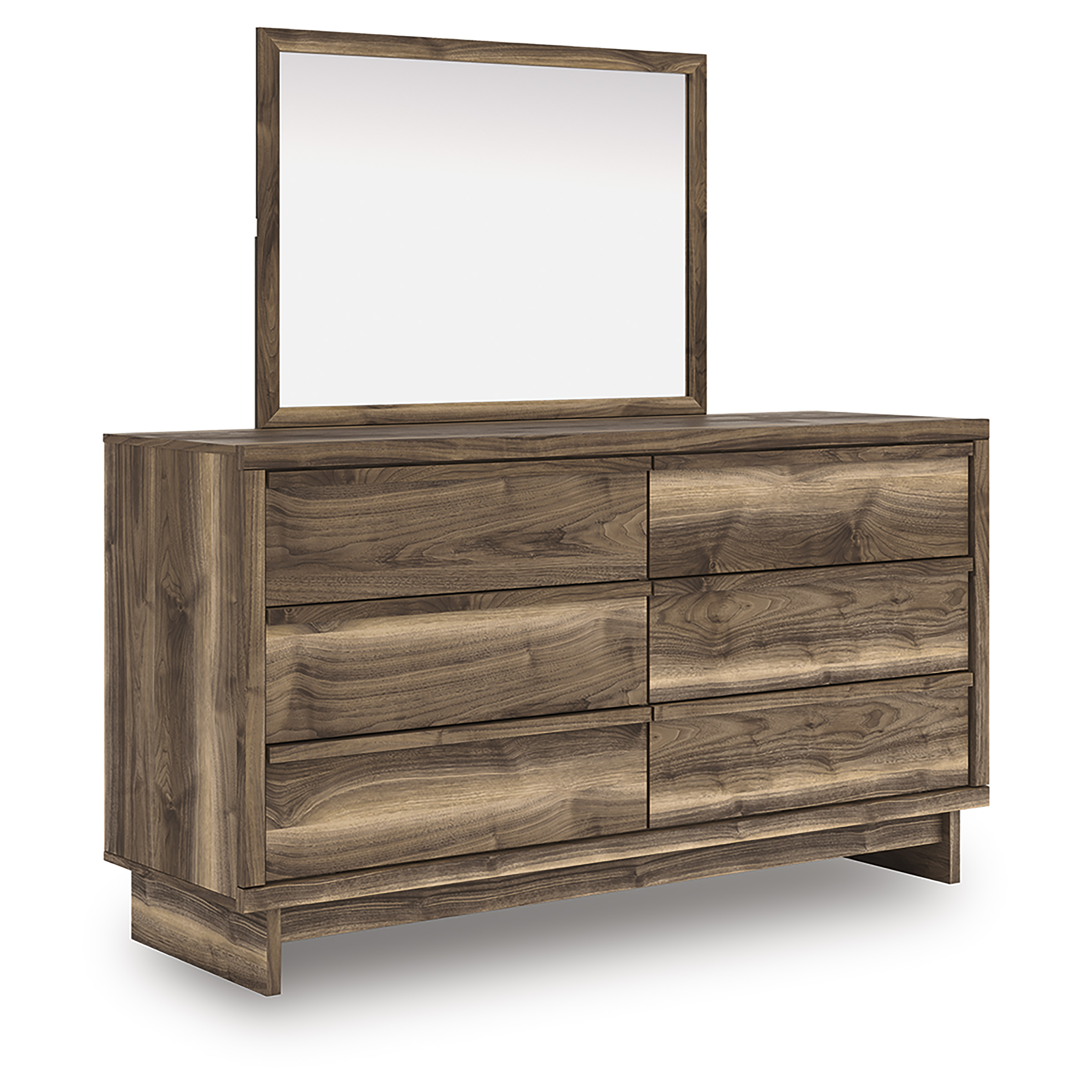 Chirason Wood Panel Bedroom Set