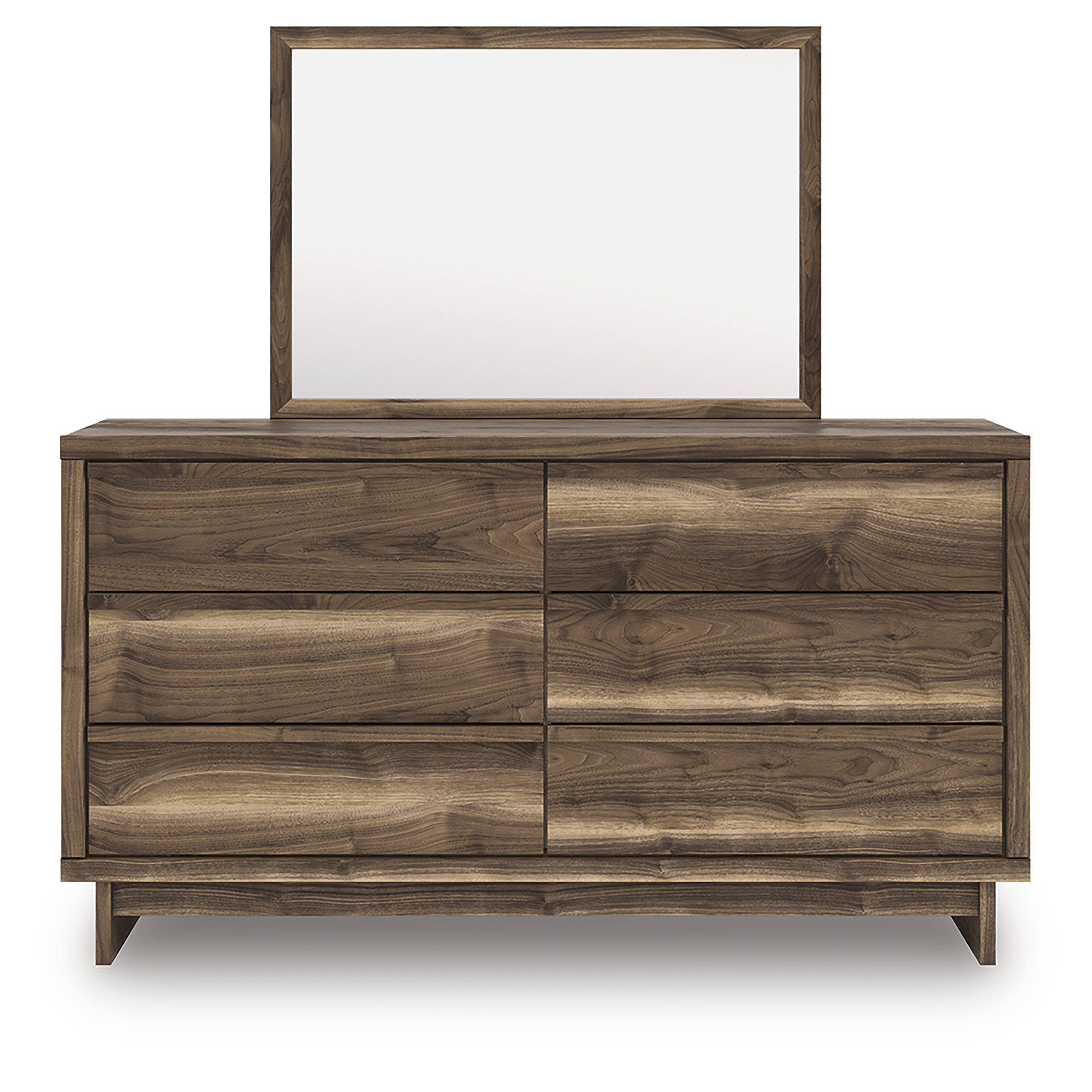 Chirason Wood Panel Bedroom Set