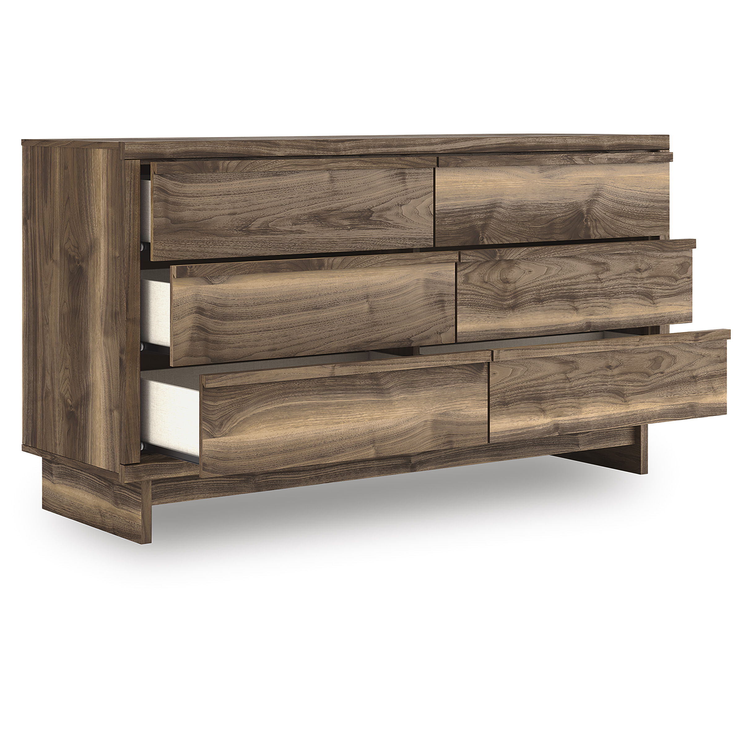 Chirason Wood Panel Bedroom Set