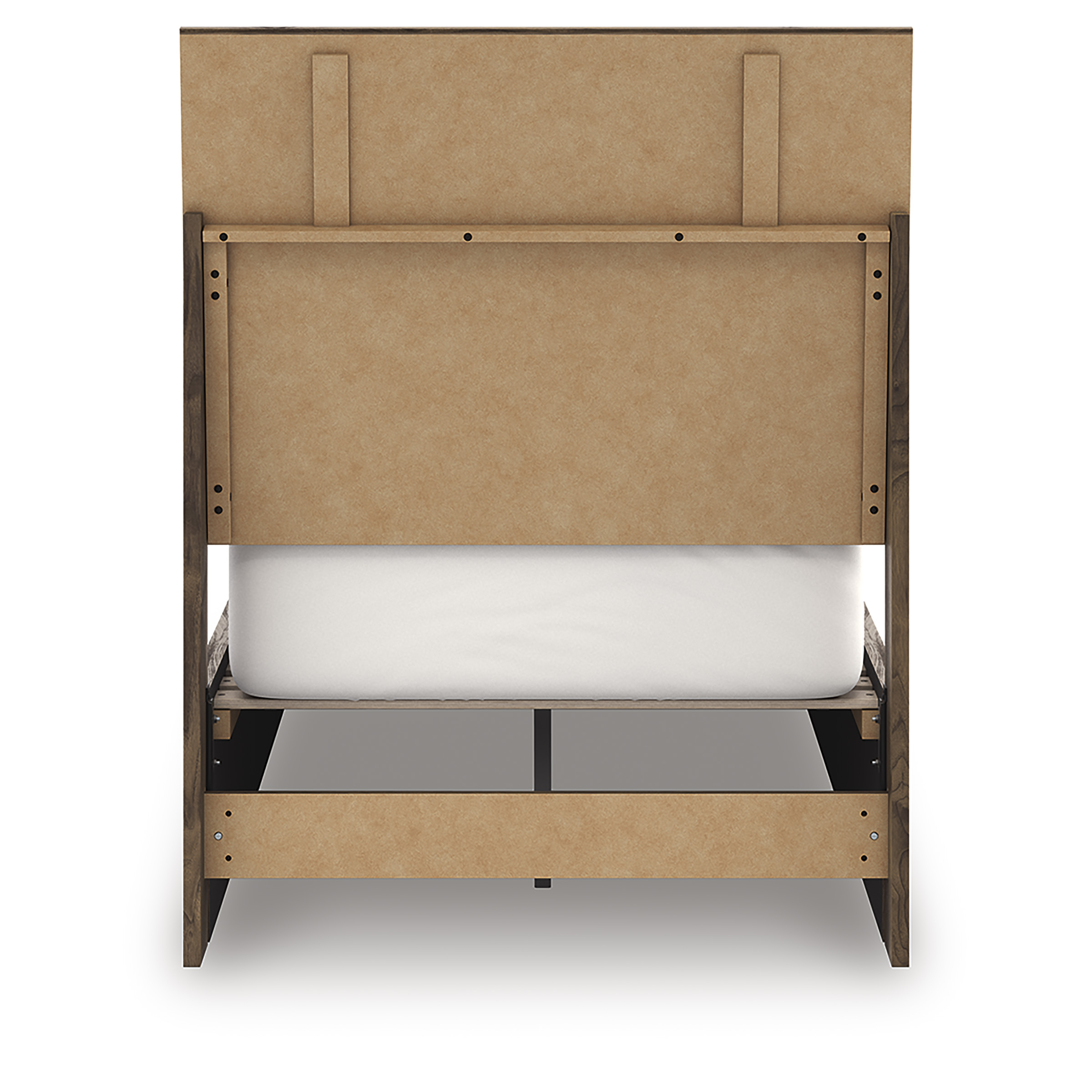 Chirason Wood Panel Bed