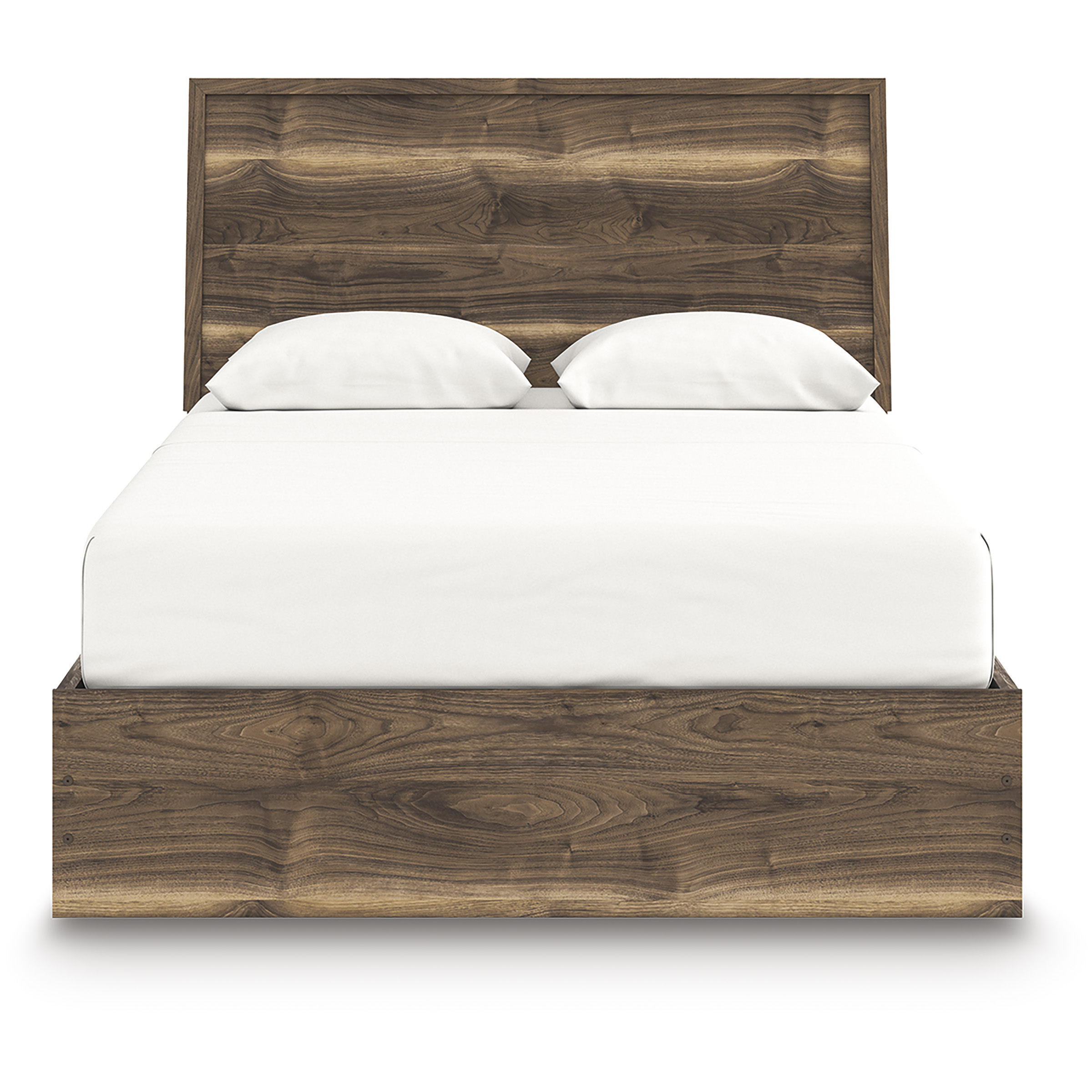 Chirason Wood Panel Storage Bed, Queen Size
