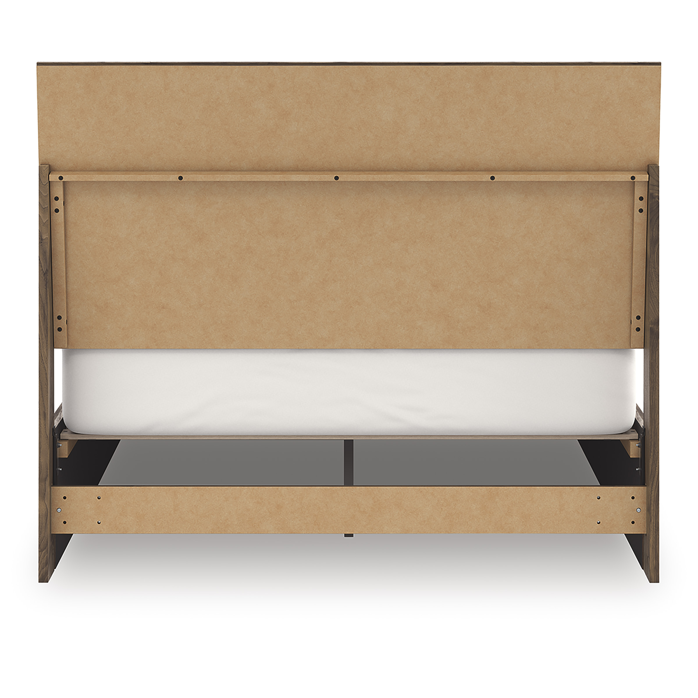 Chirason Wood Panel Bed, Queen Size