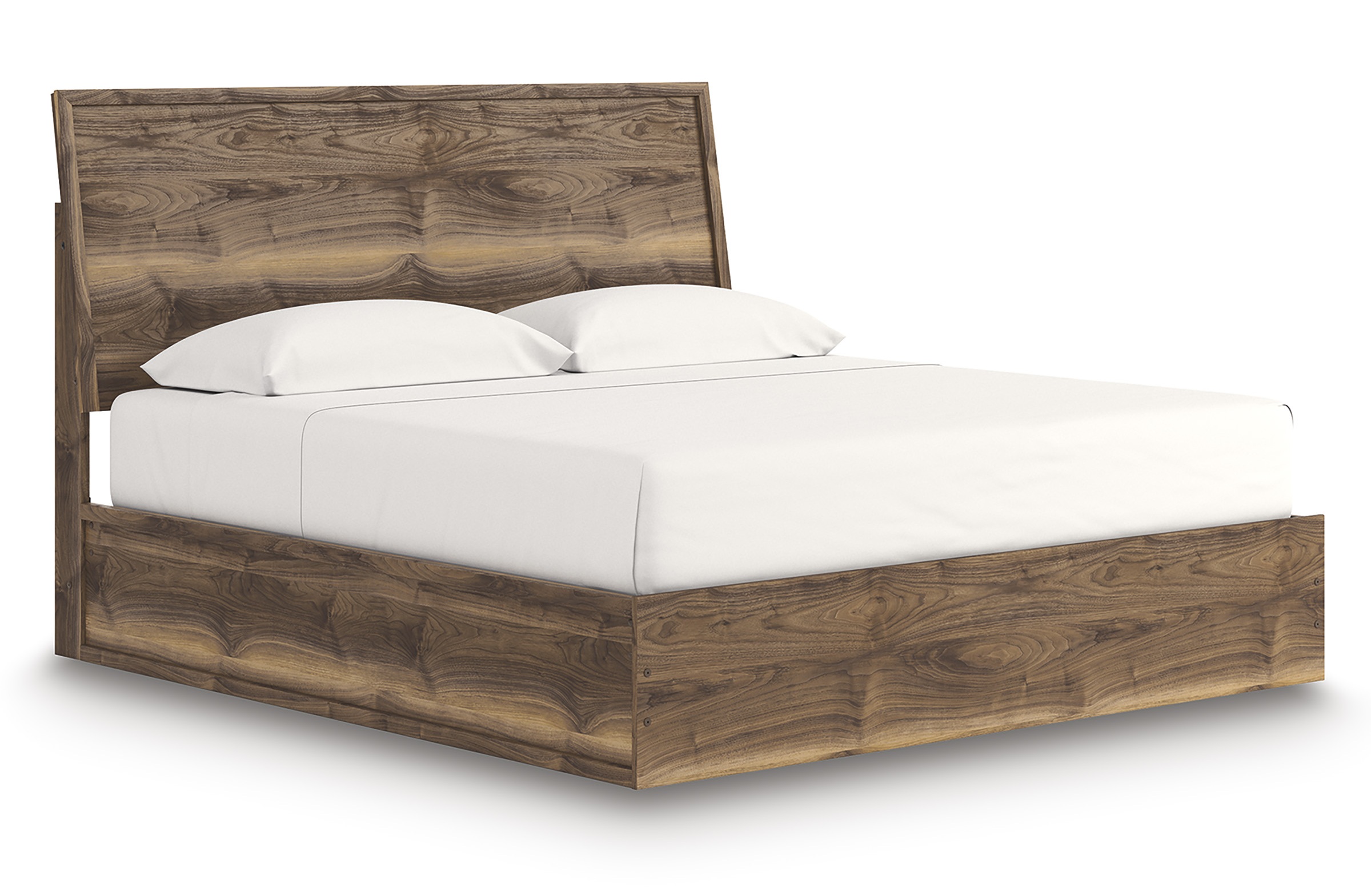 Chirason Wood Panel Bed, King Size