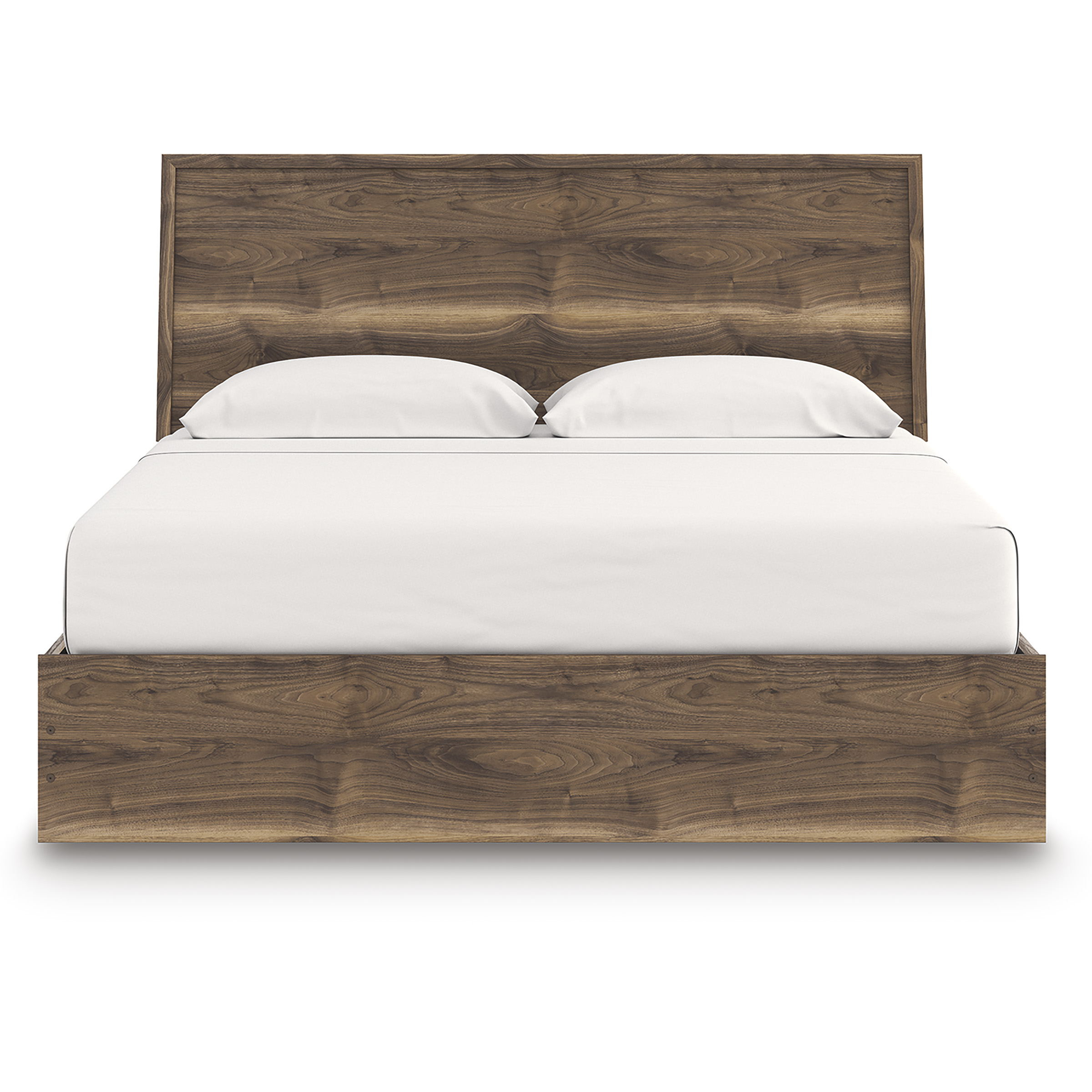 Chirason Wood Panel Bed, King Size