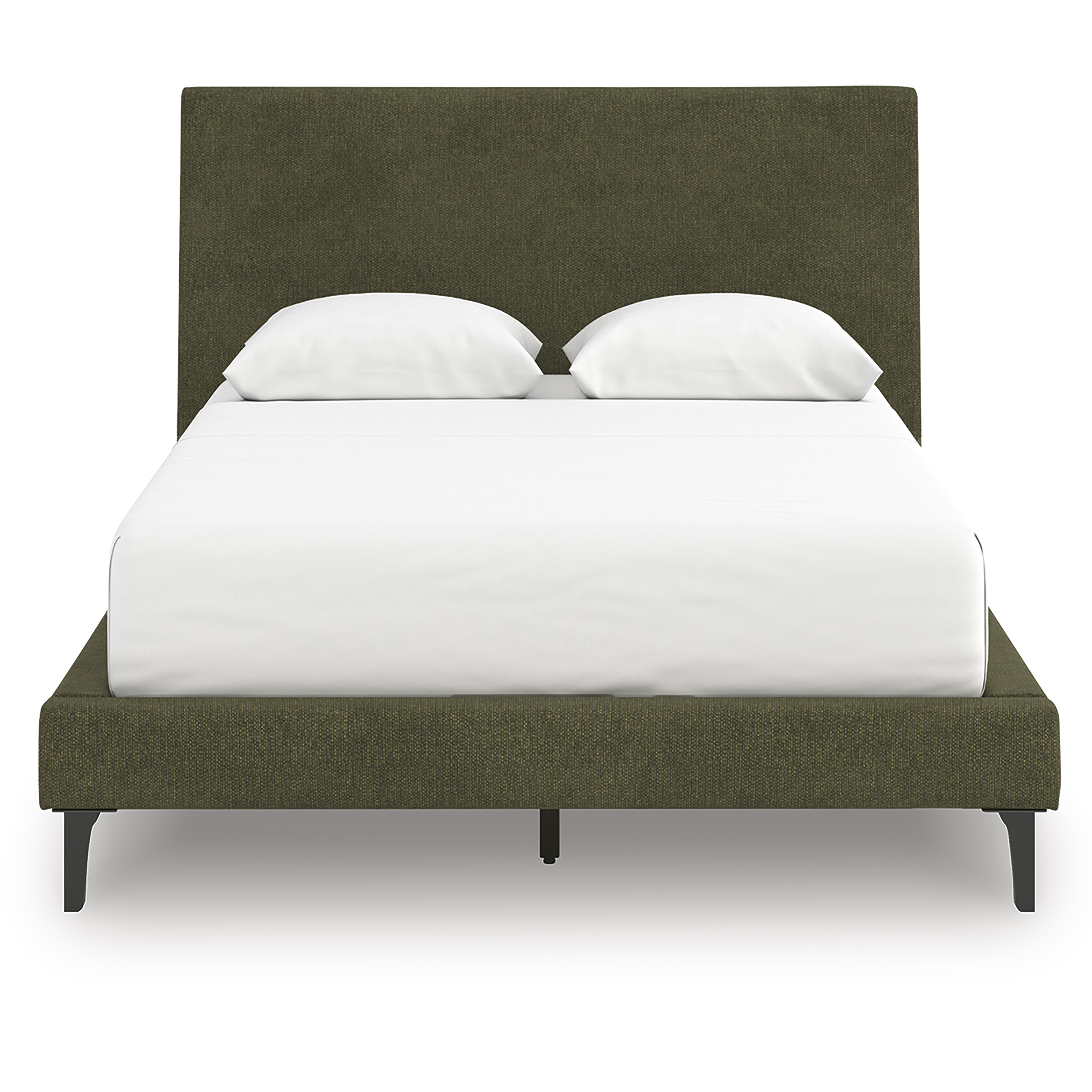 Chirason Upholstered Panel Bed w/Roll Slats