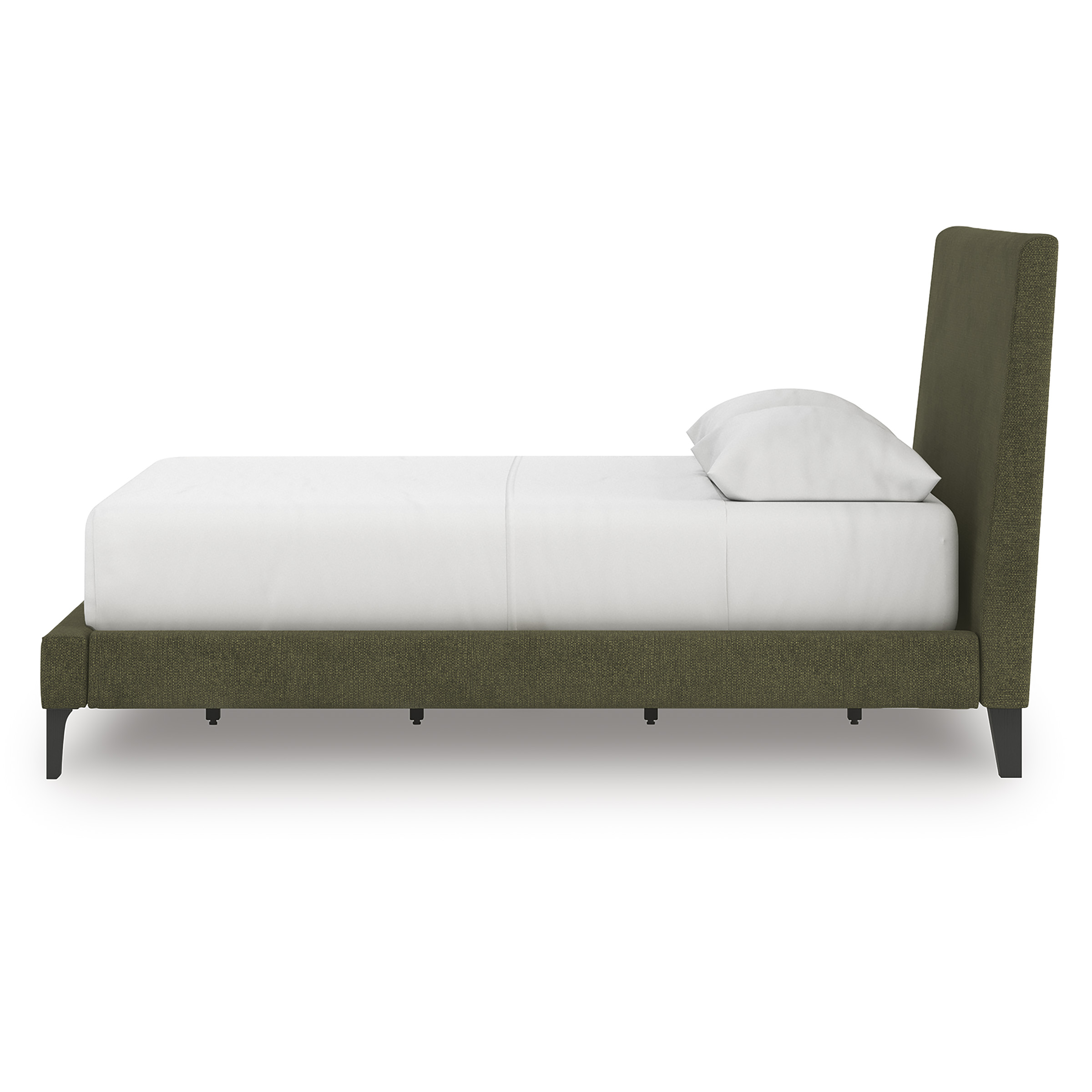 Chirason Upholstered Panel Bed w/Roll Slats