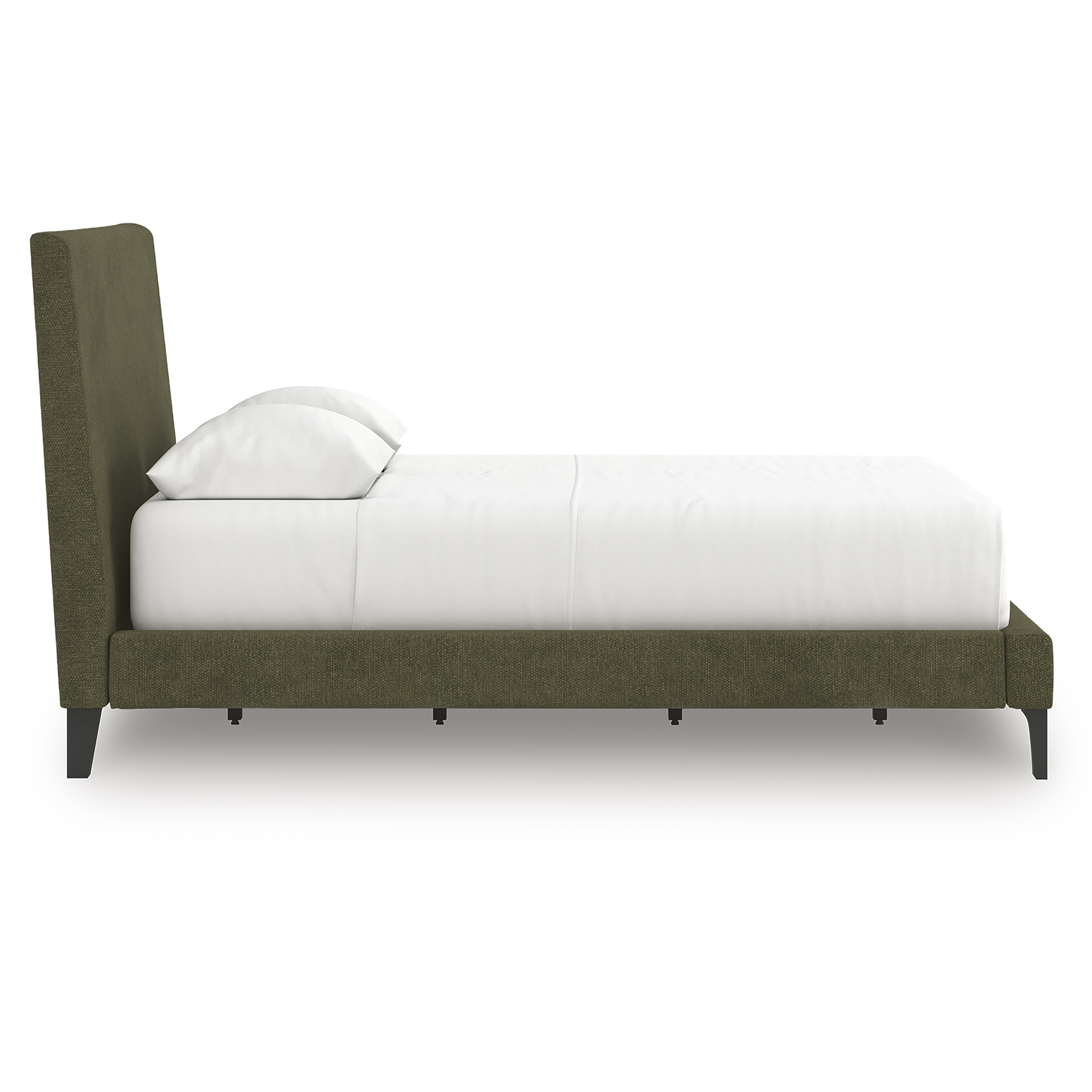 Chirason Upholstered Panel Bed w/Roll Slats