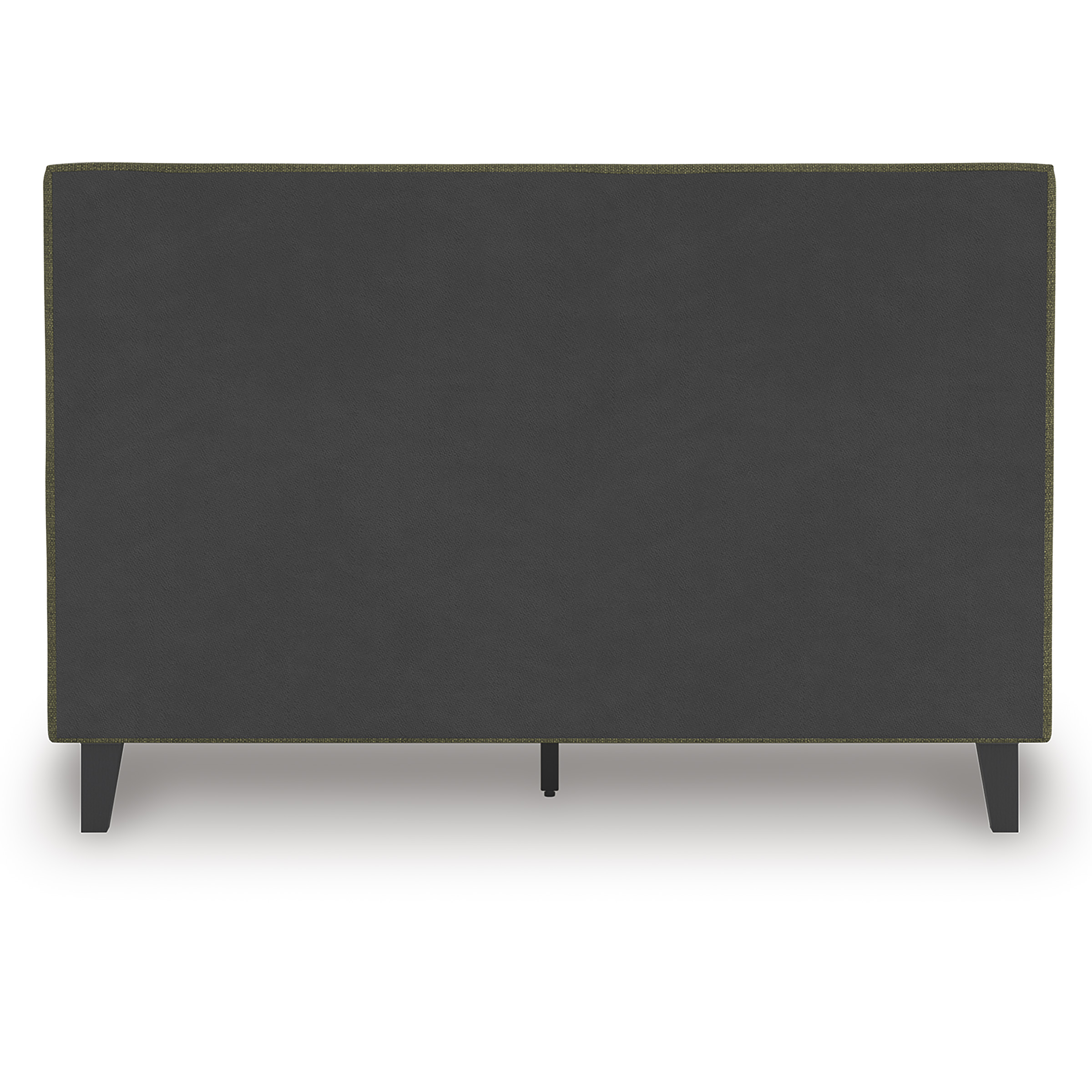 Chirason Upholstered Panel Bed w/Roll Slats, Queen Size