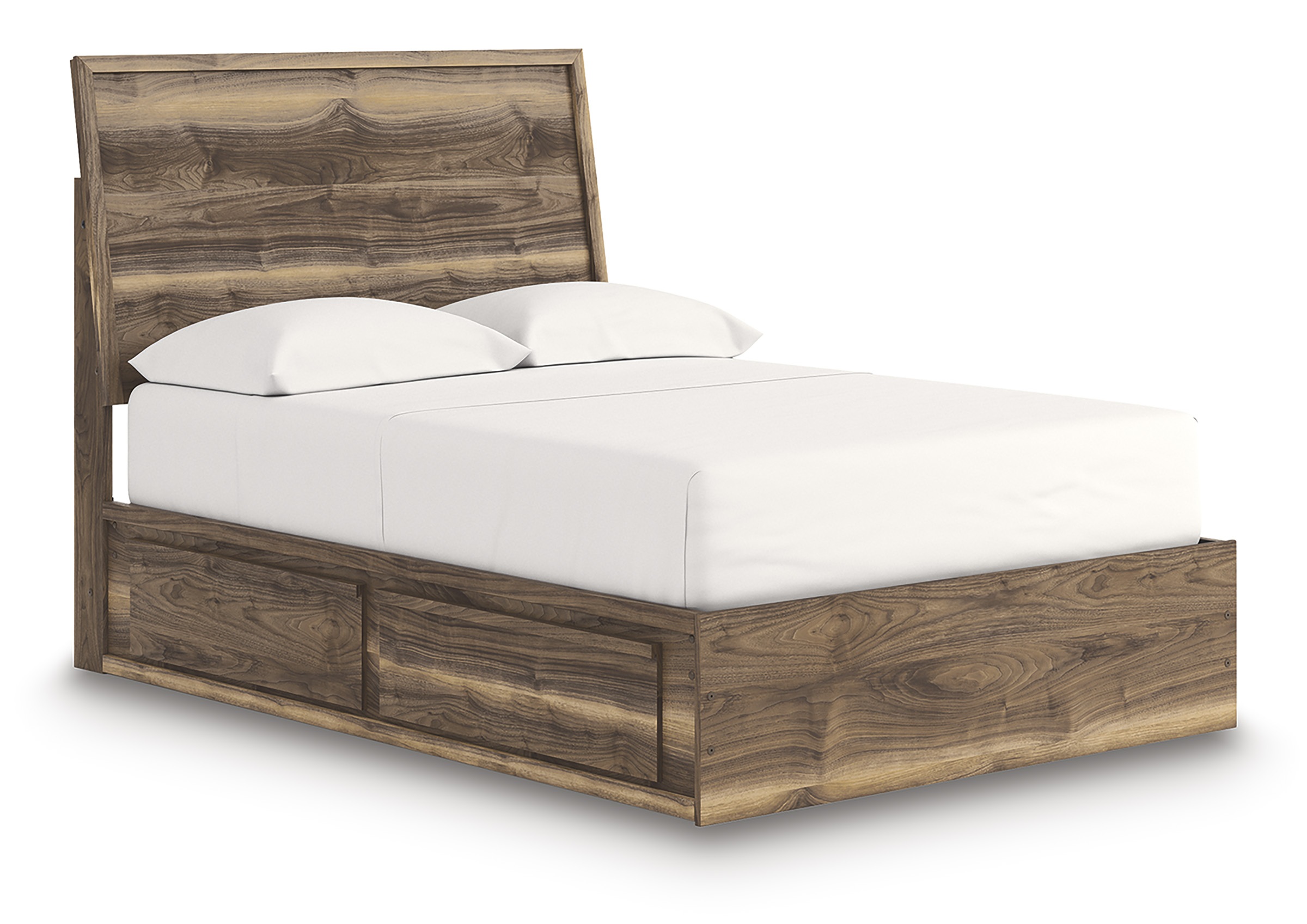 Chirason Wood Panel Storage Bed, Full Size