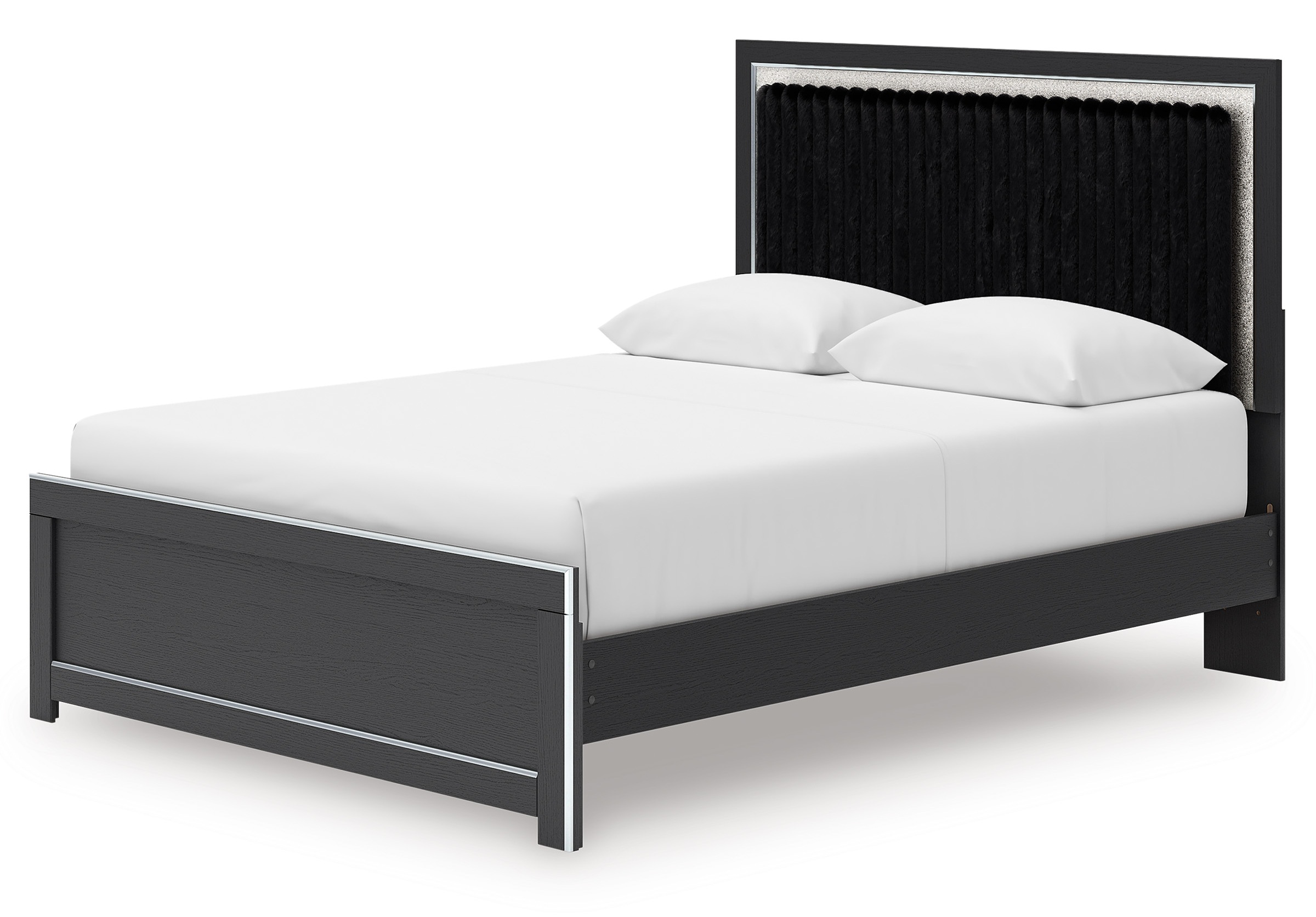 Zuraleus Wood/Polyester Panel Bedroom Set