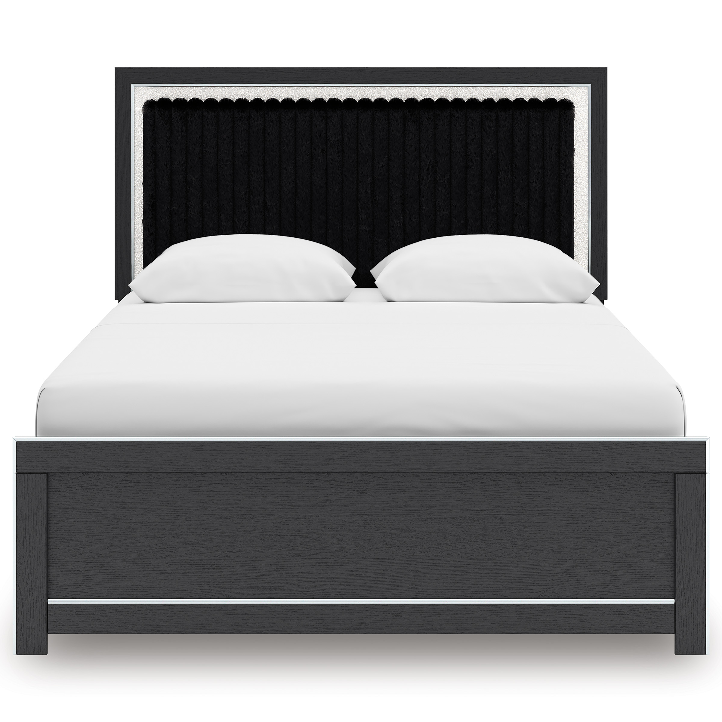 Zuraleus Wood/Polyester Panel Bedroom Set