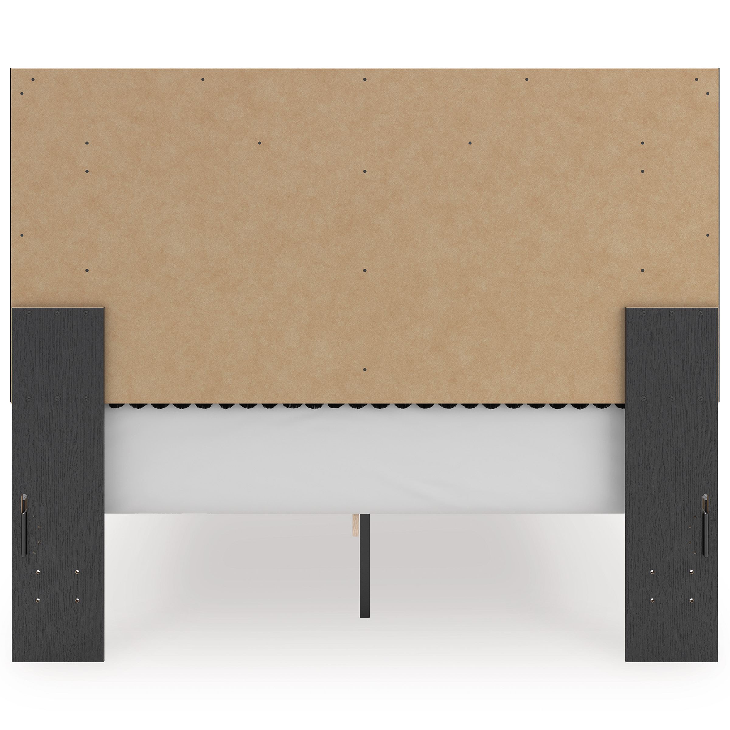 Zuraleus Wood/Polyester Storage Panel Bedroom Set