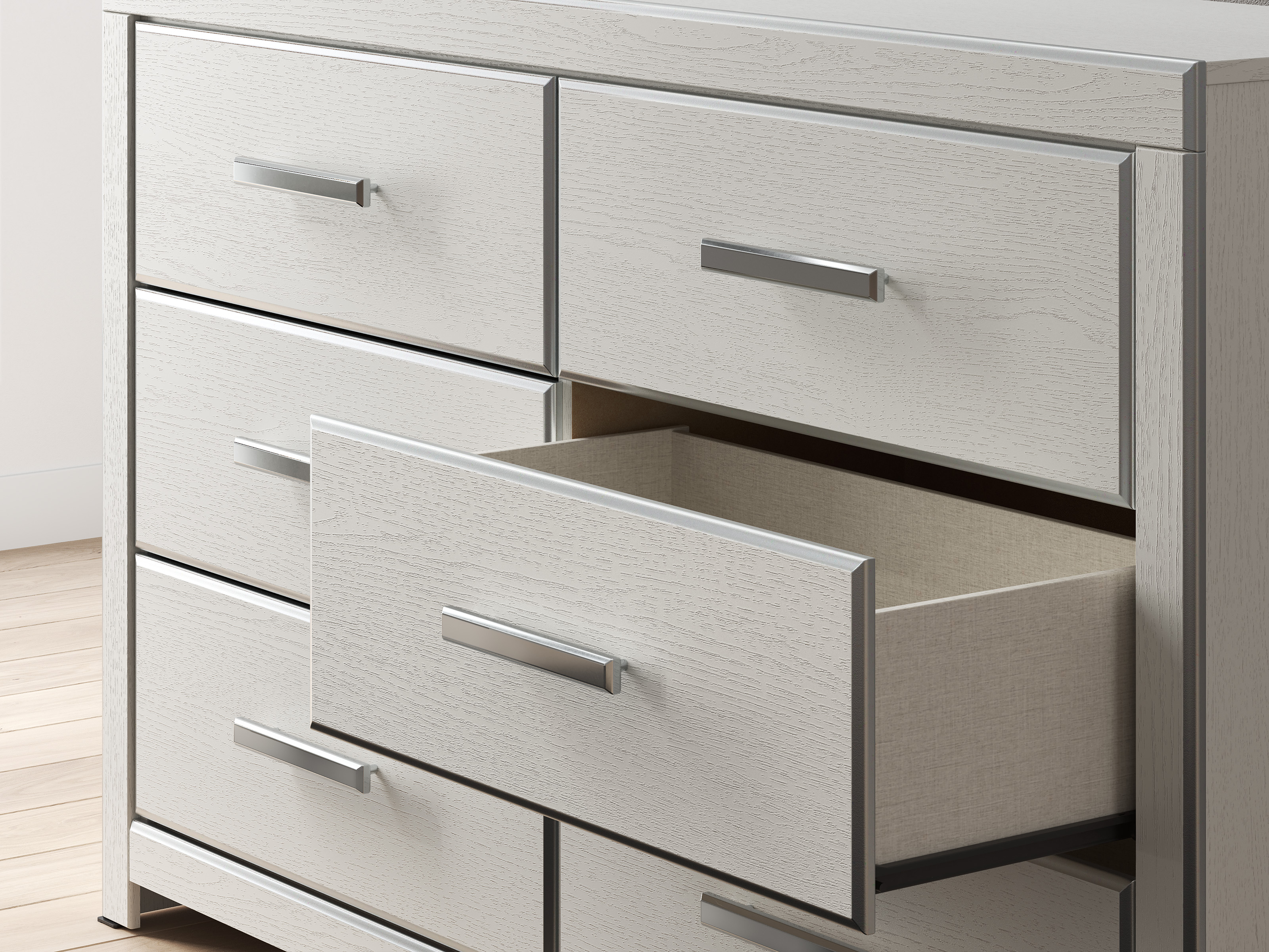 Zuraleus Wood/Polyester Panel Bedroom Set