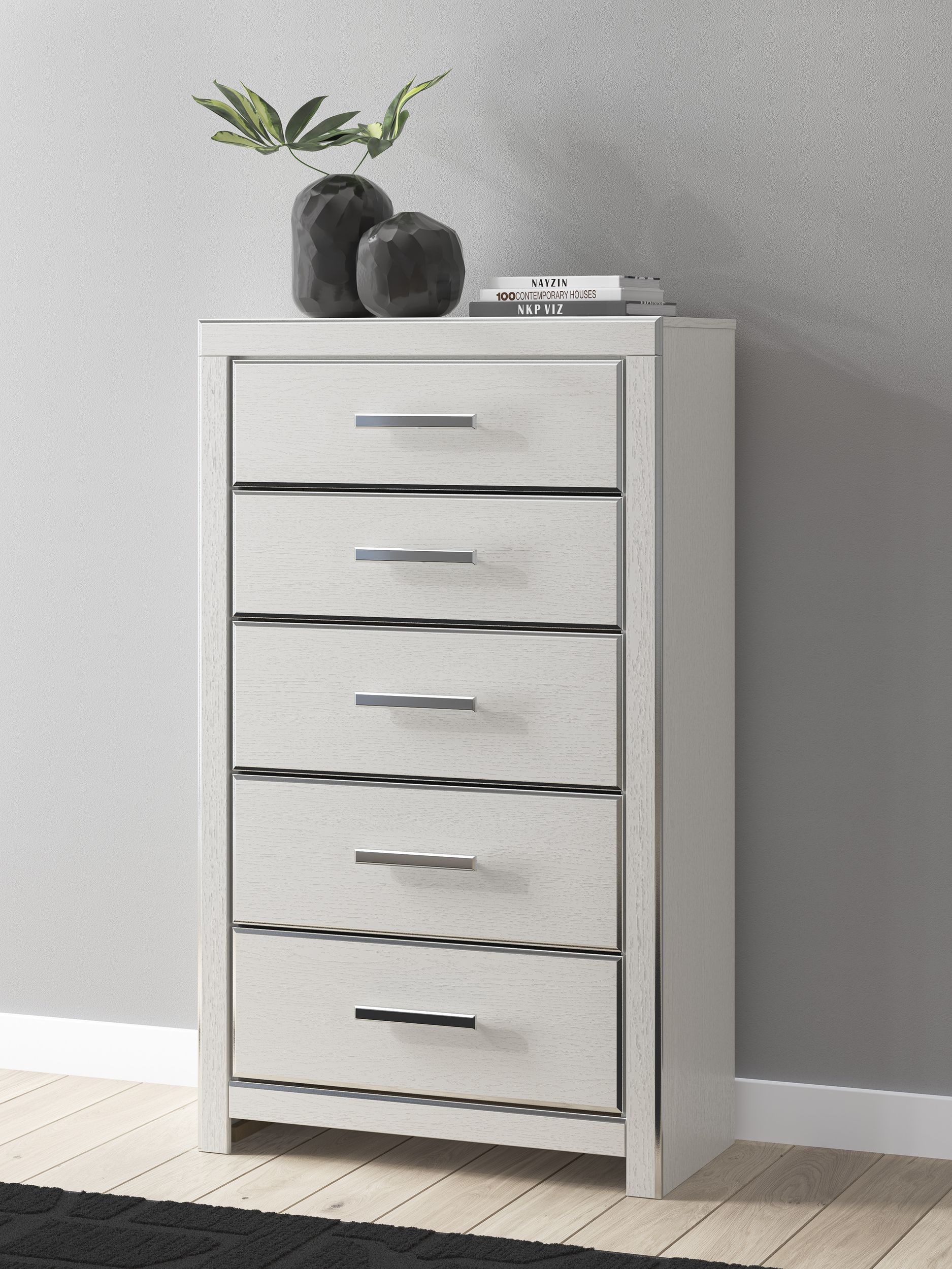 Zuraleus Polyester Upholstered Platform Bedroom Set