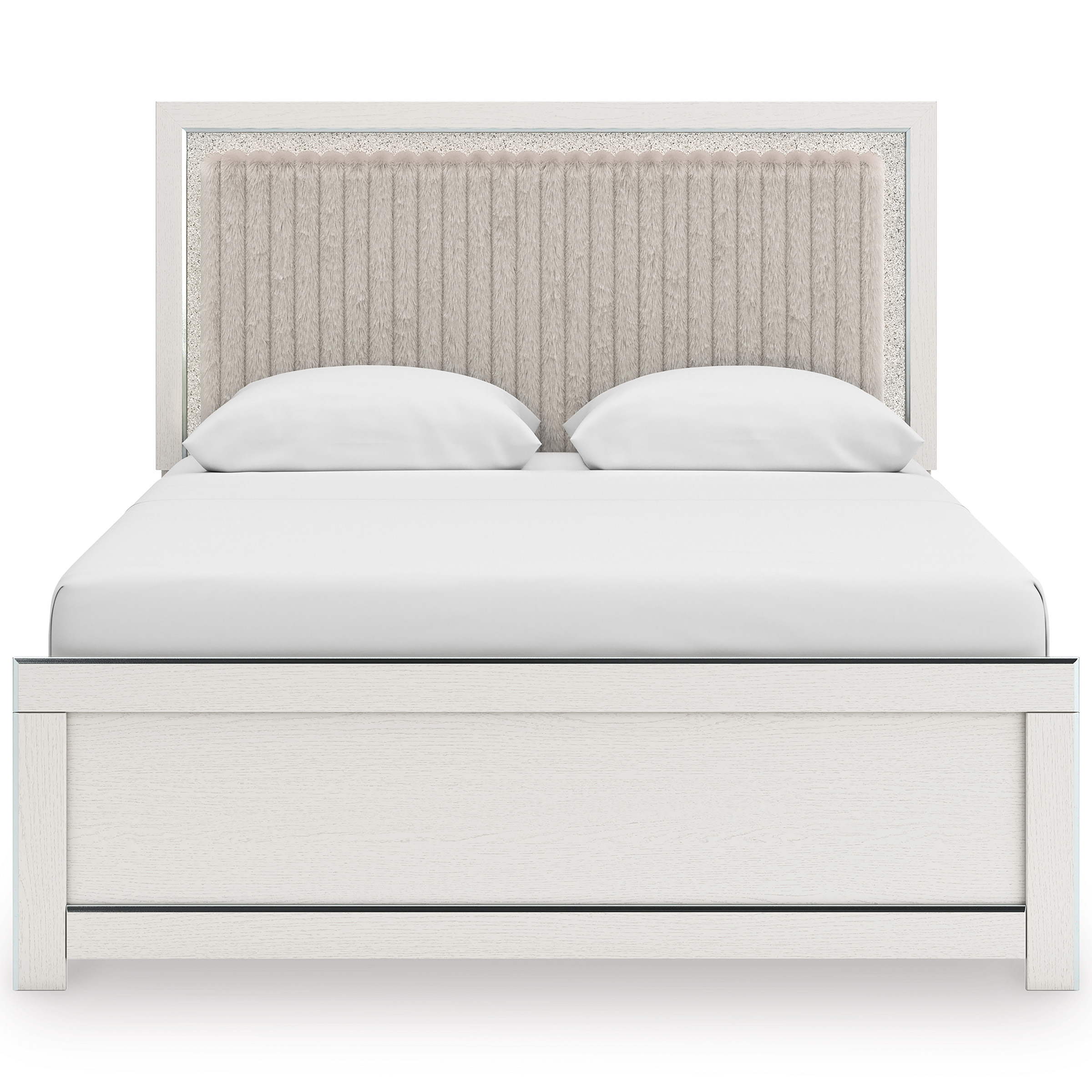 Zuraleus Wood/Polyester Panel Bedroom Set