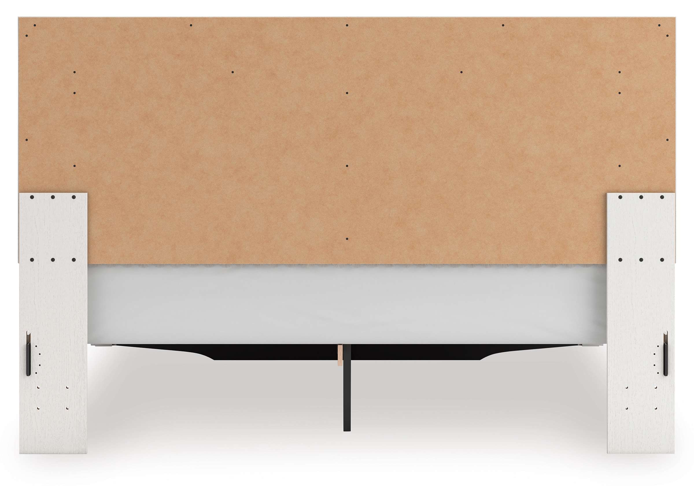 Zuraleus Wood/Polyester Storage Panel Bed, King Size