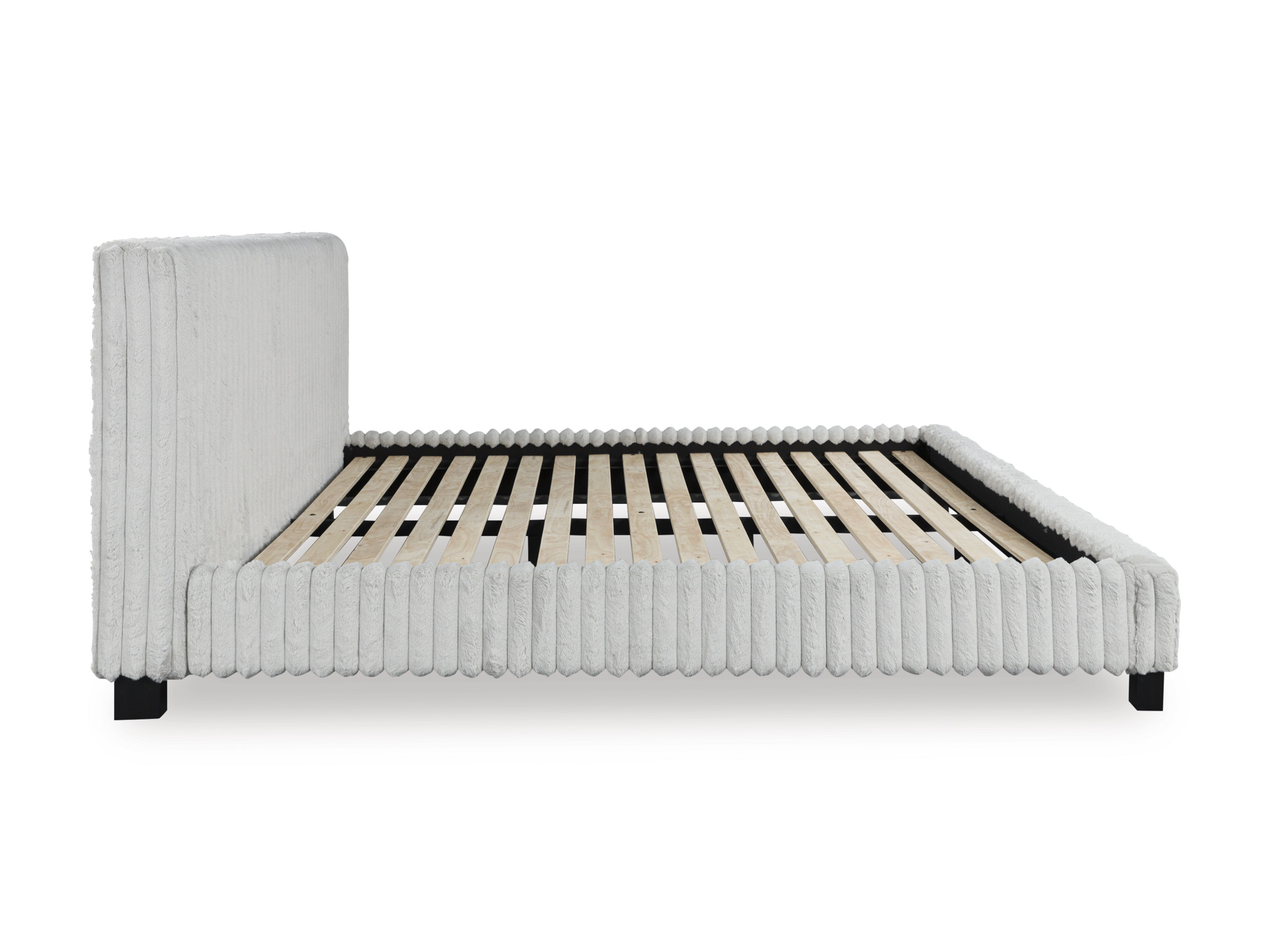 Zuraleus Polyester Upholstered Platform Bed, California King Size