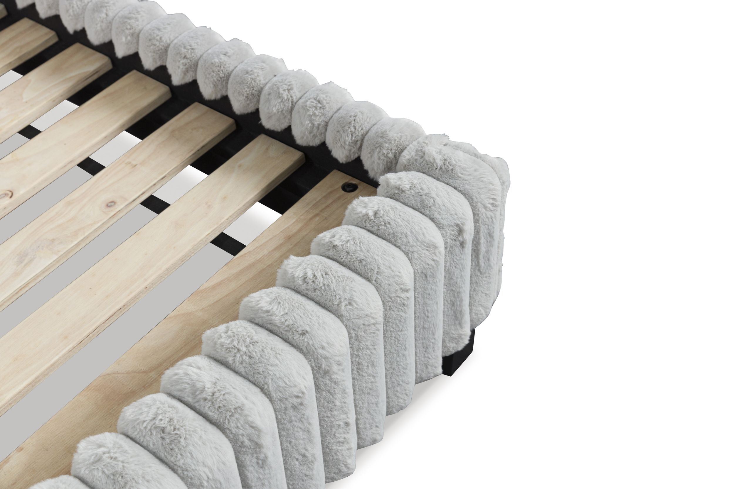 Zuraleus Polyester Upholstered Platform Bed, California King Size