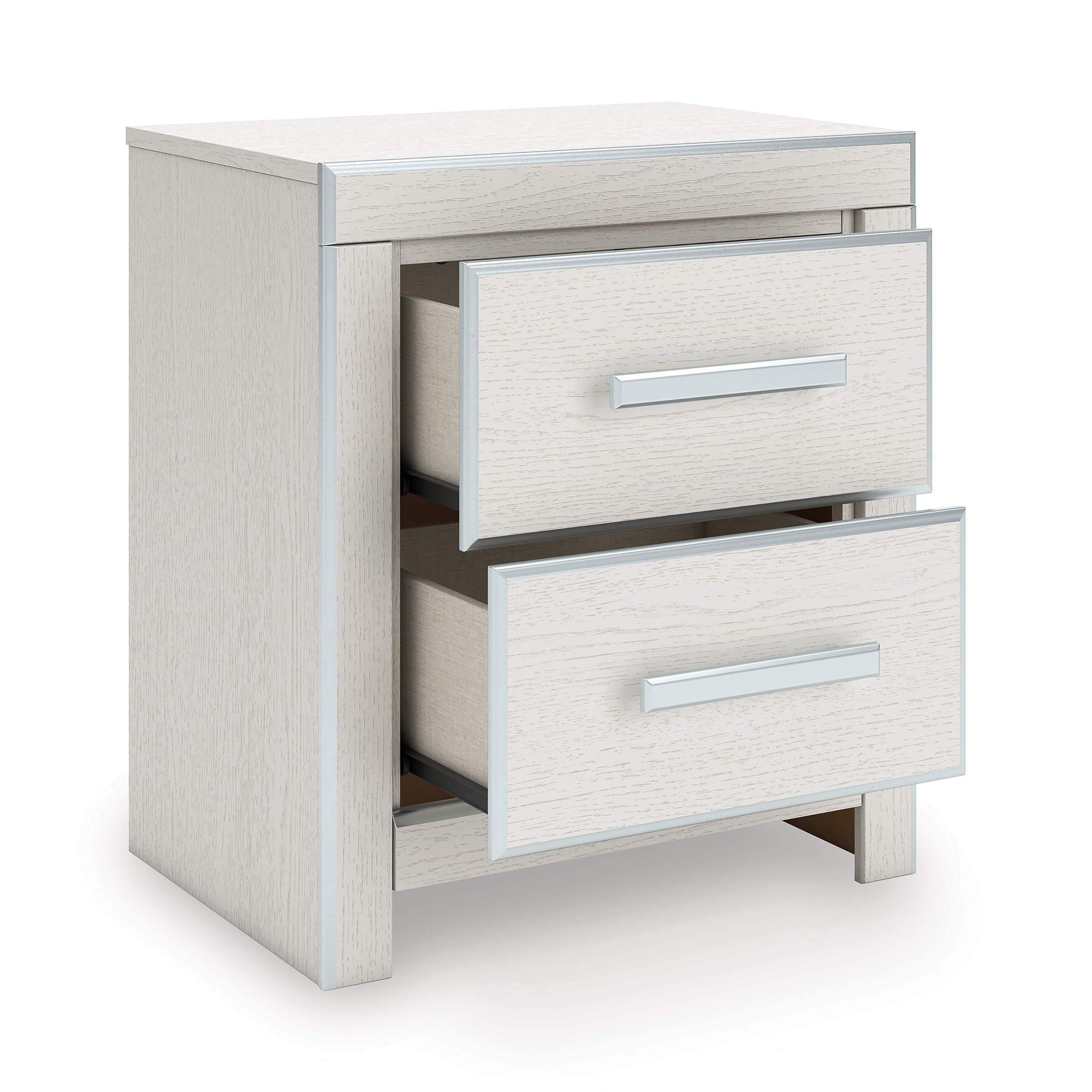 Zuraleus Wood/Polyester Storage Panel Bedroom Set