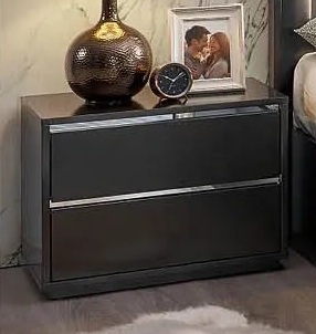 B37 Storage Platform Bedroom Set with LED Light