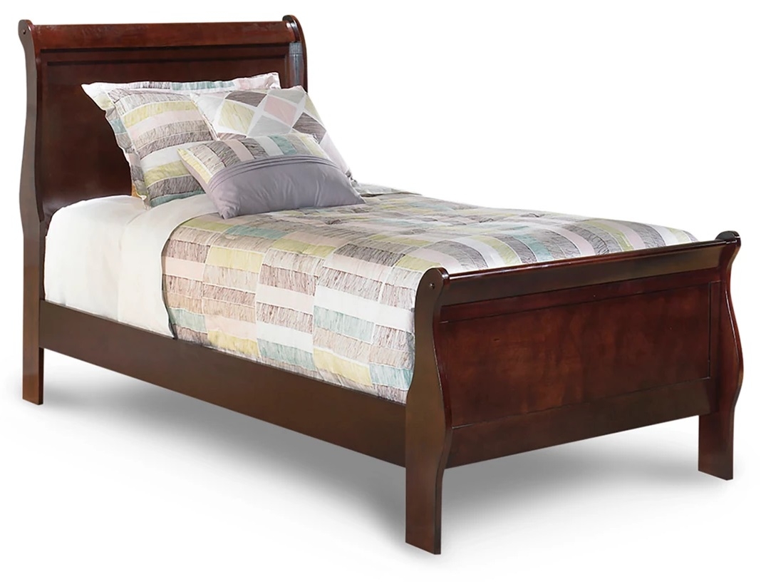 Alisdair Wood Sleigh Bed