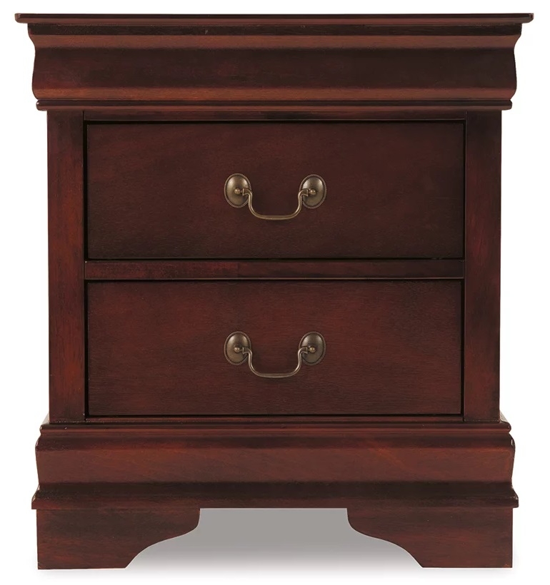 Alisdair Wood Nightstand w/2 Drawers