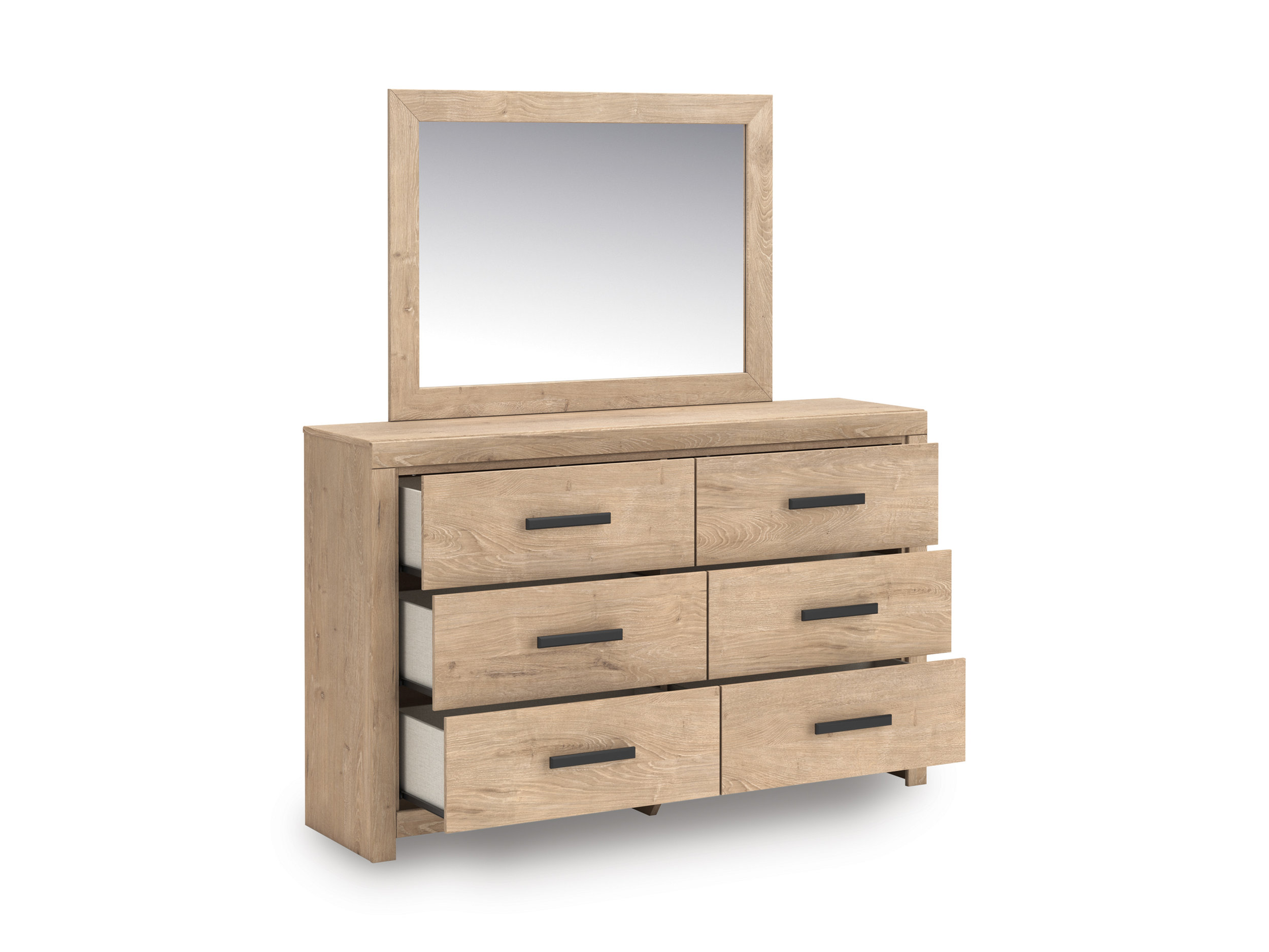 Sanginlane MDF Panel Bedroom Set