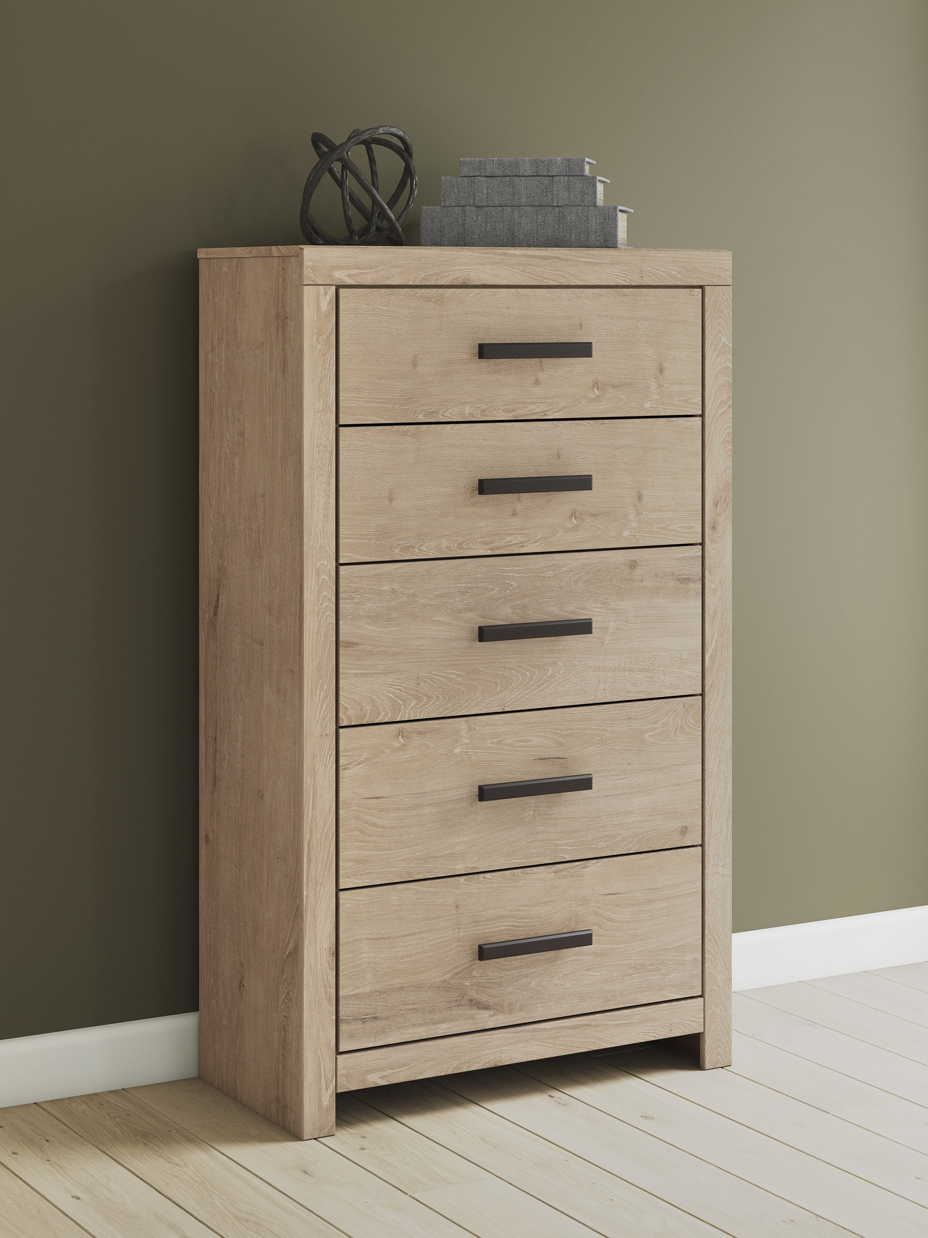 Sanginlane MDF Panel Bedroom Set